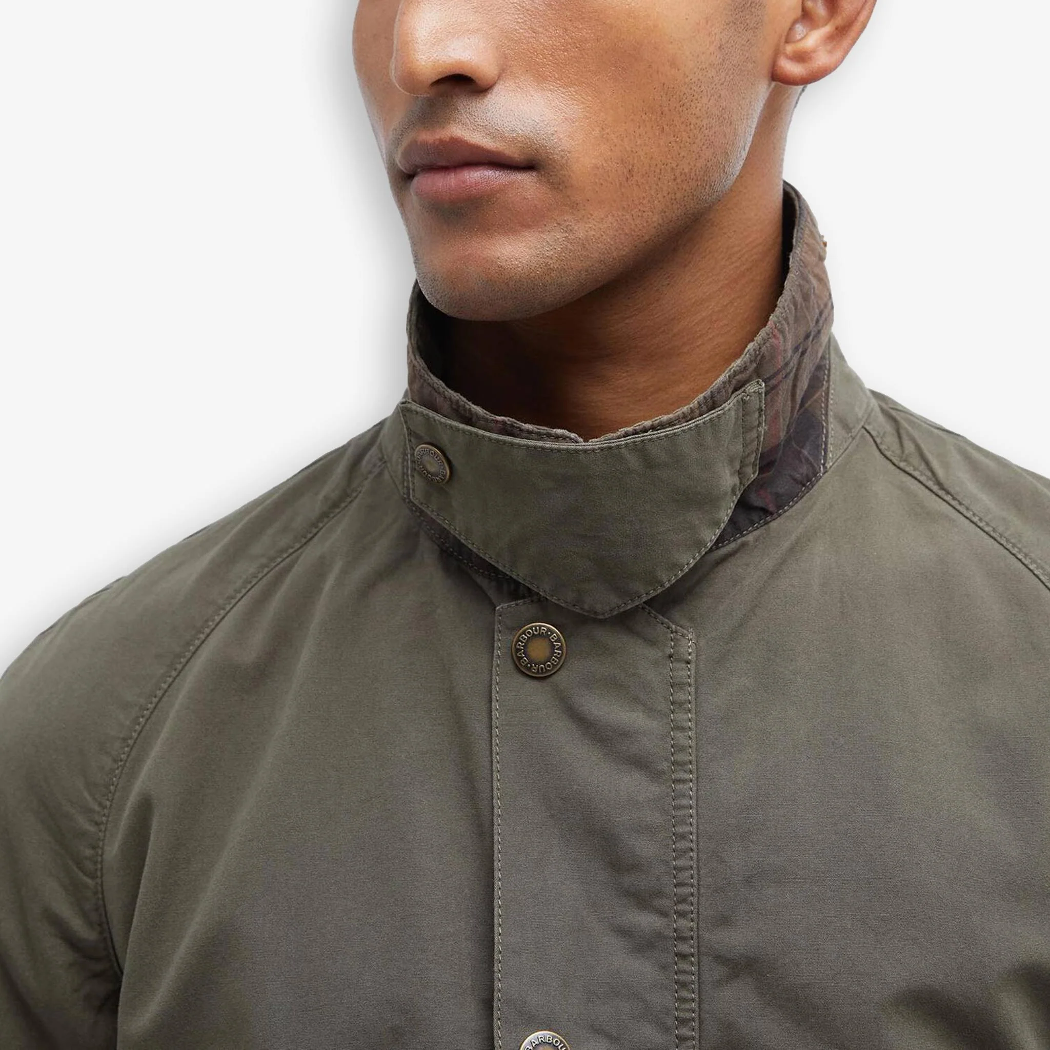 Ashby Casual Jacket Olive - Image 6