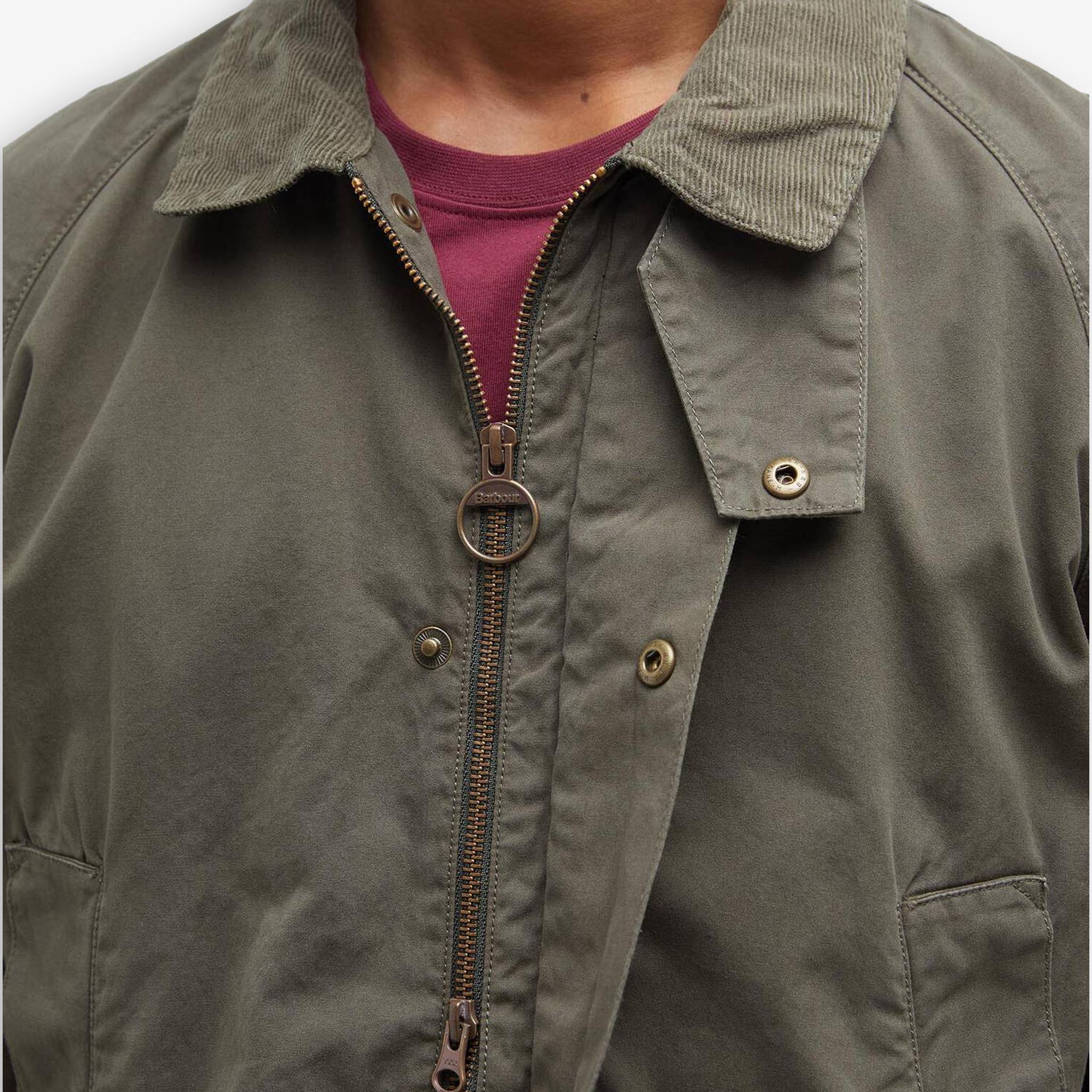 Ashby Casual Jacket Olive - Image 7