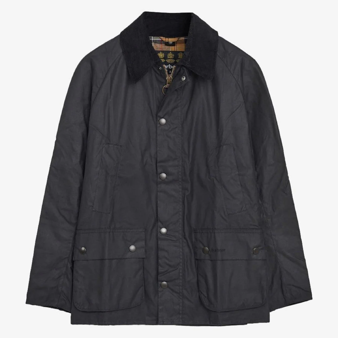 Ashby Wax Jacket Navy