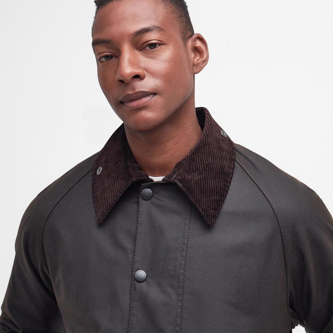 Classic Beaufort Wax Jacket Olive - Image 4