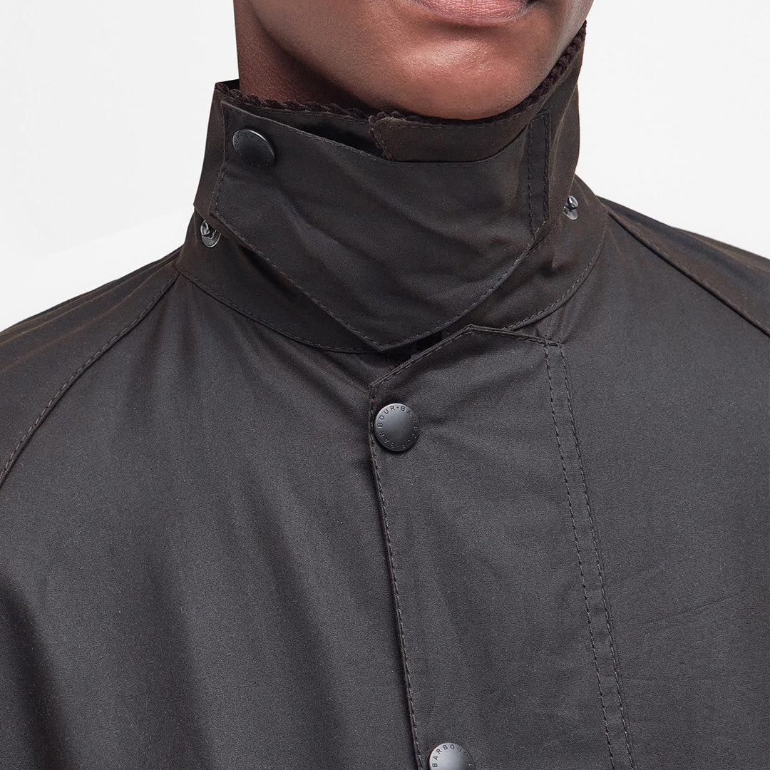 Classic Beaufort Wax Jacket Olive - Image 5