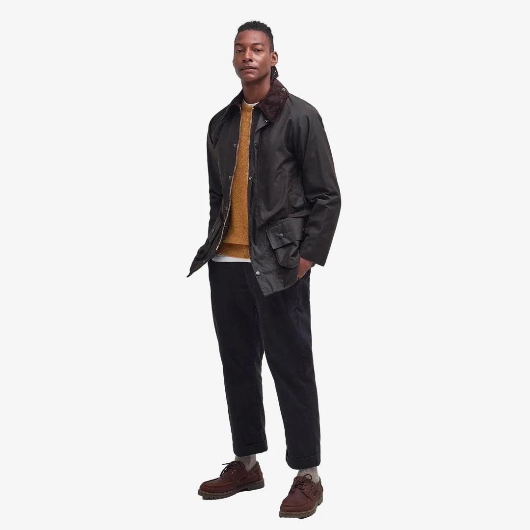 Classic Beaufort Wax Jacket Olive - Image 6