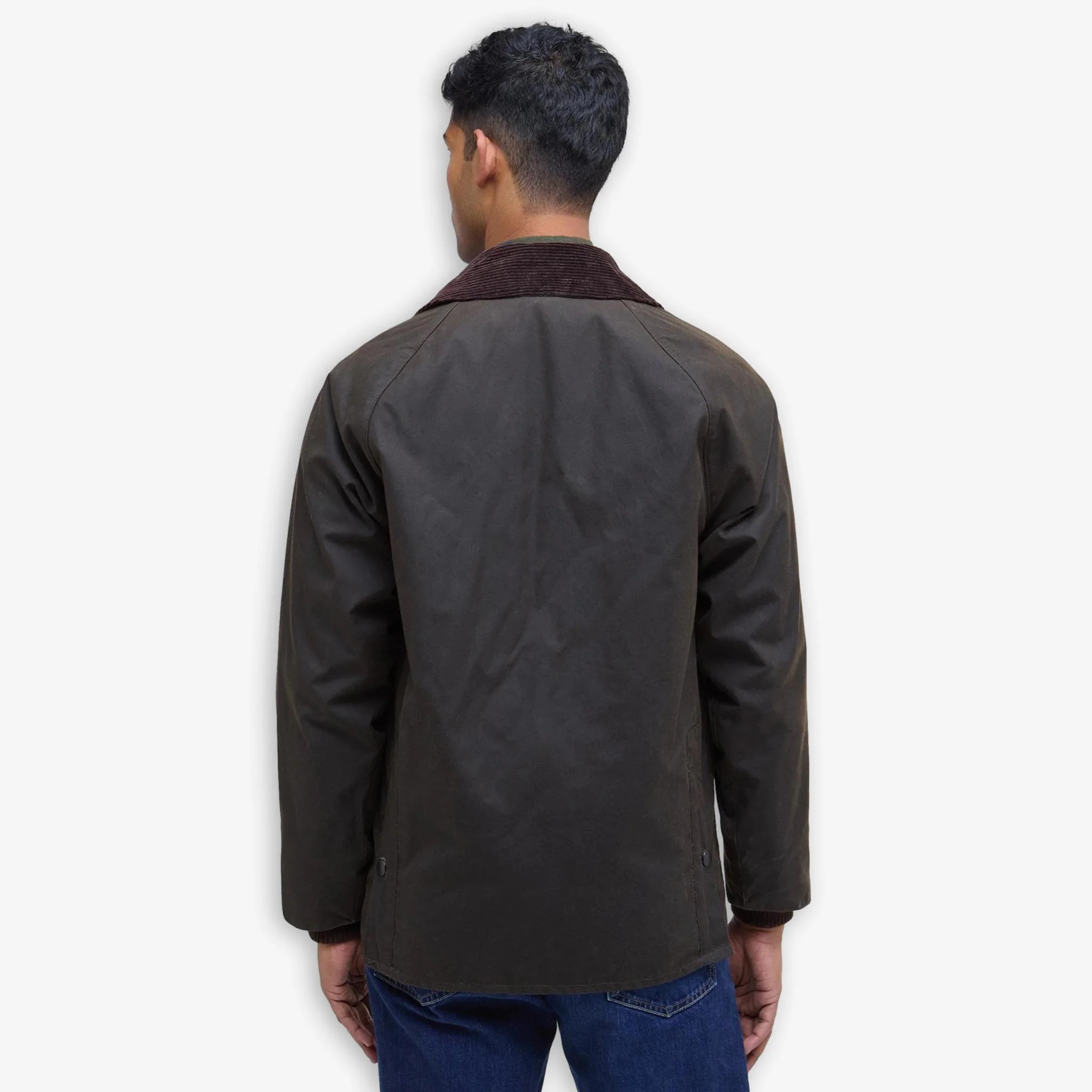 Classic Bedale Wax Jacket Olive - Image 3