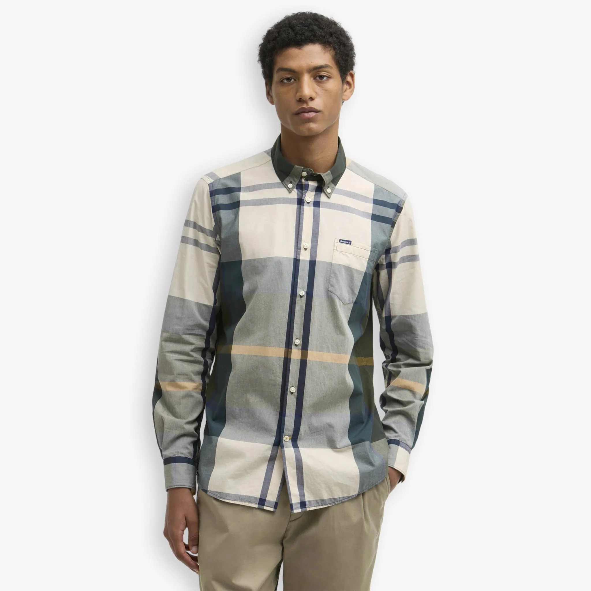 Harris Cotton Shirt Ancient Tartan - Image 2
