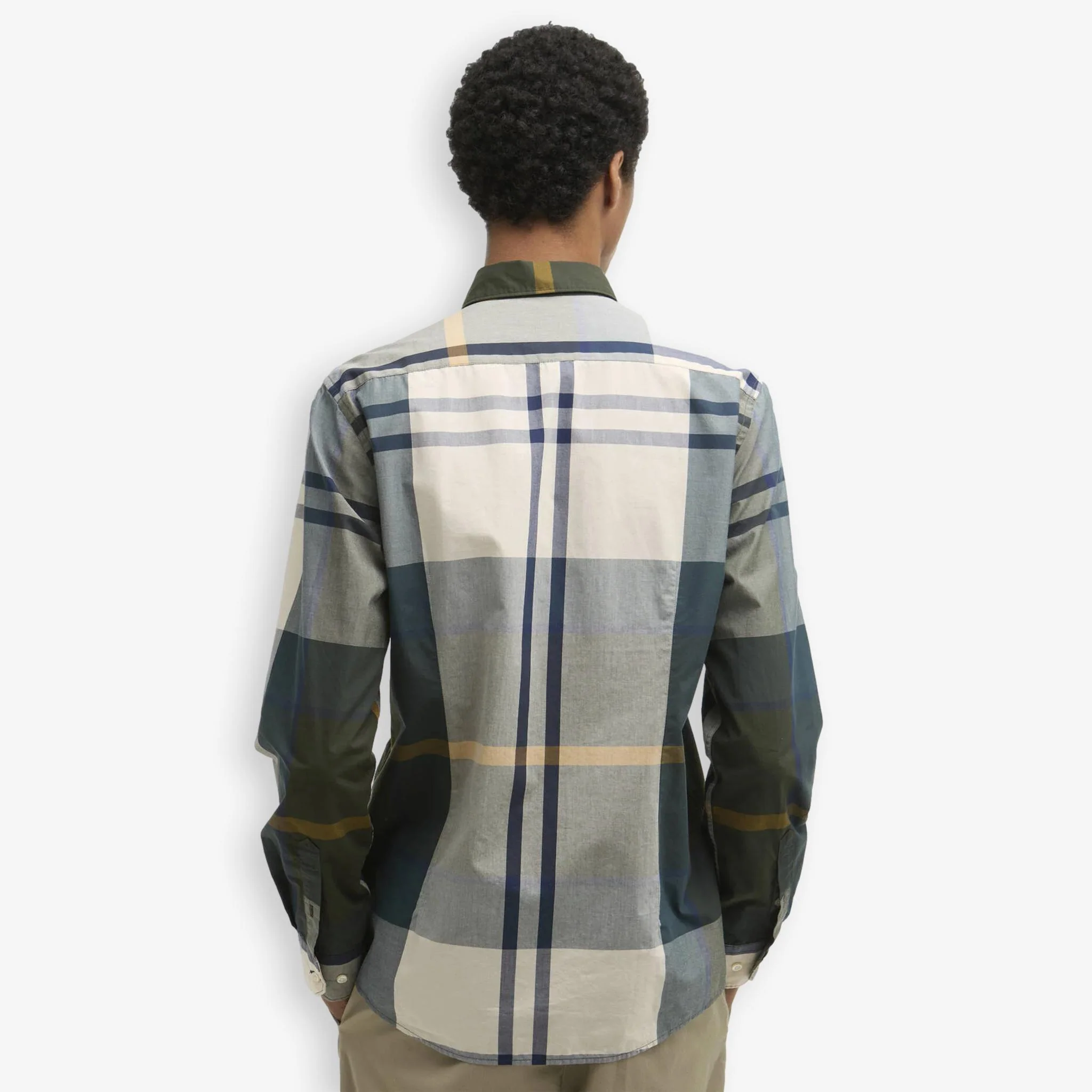 Harris Cotton Shirt Ancient Tartan - Image 3