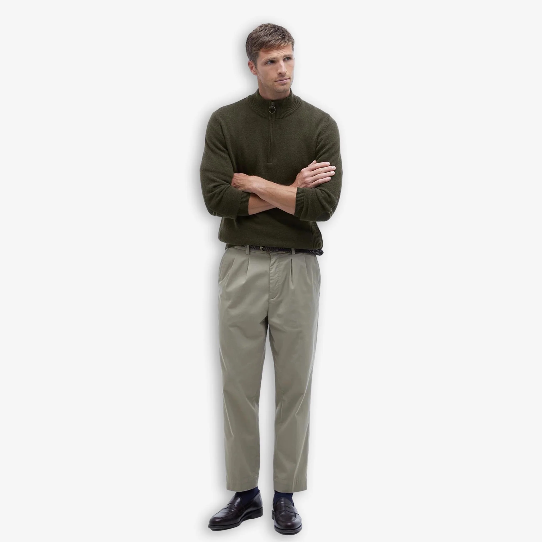 Holden HalfZip Olive - Image 4