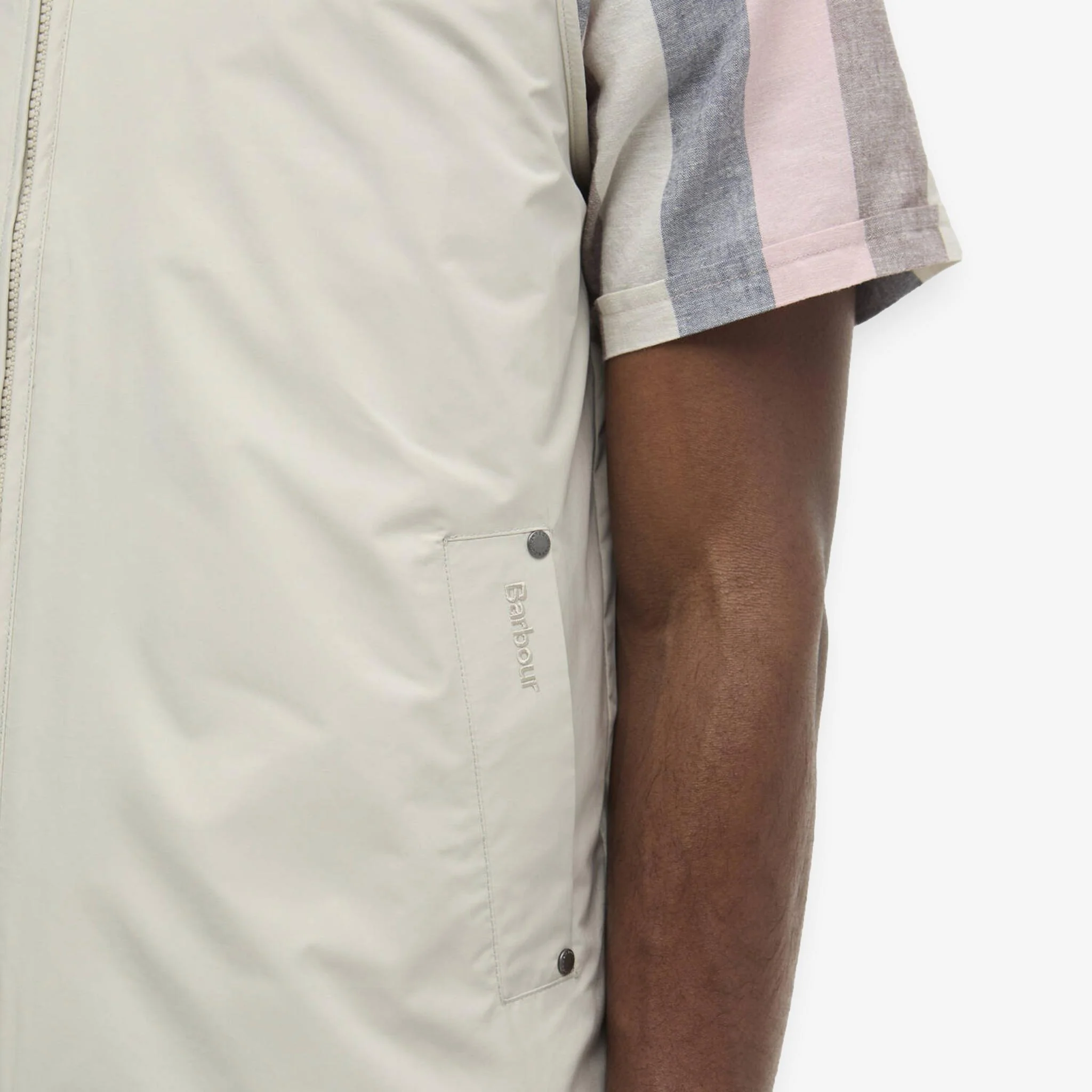 Stonedale Lightweight Vest Light Grey - Image 6