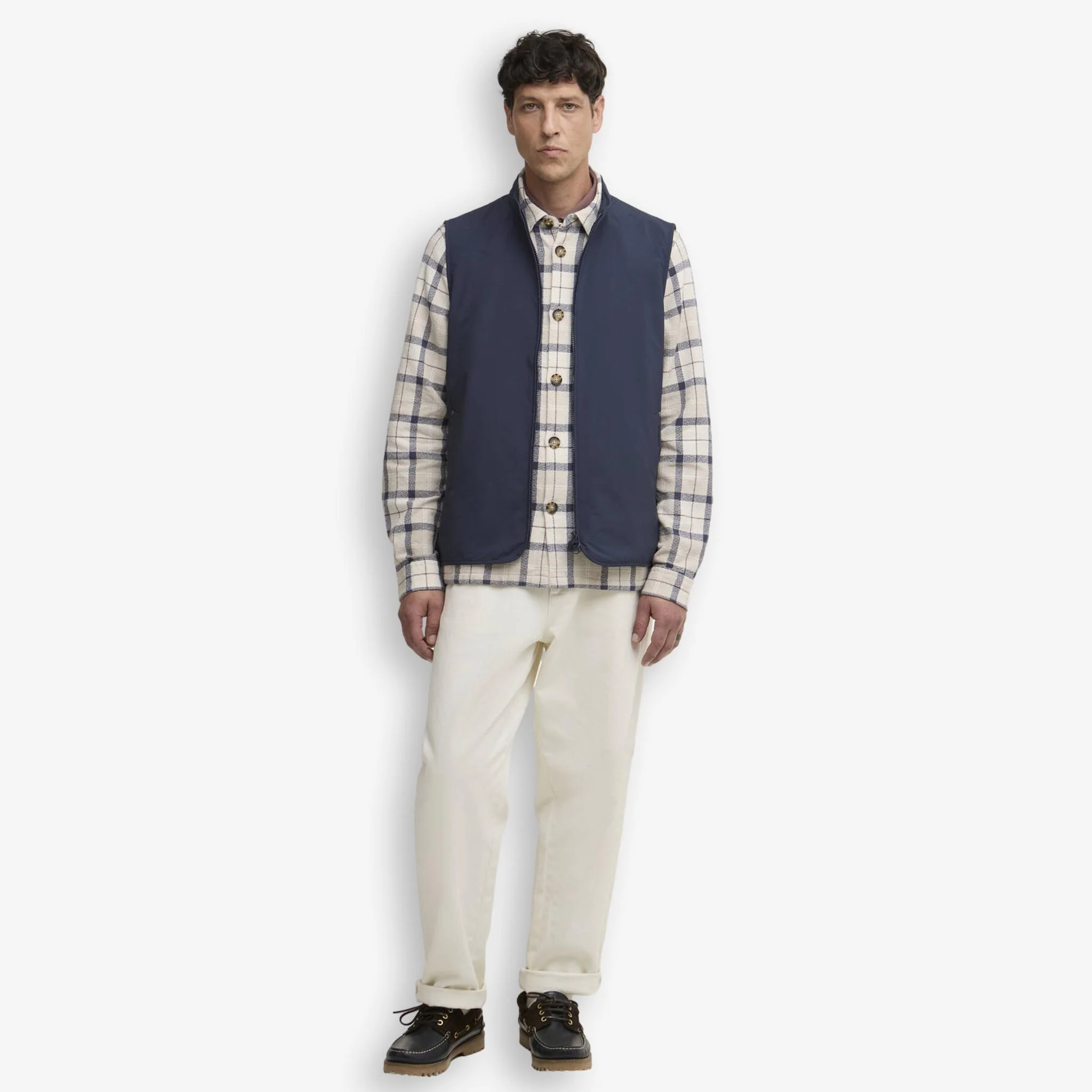 Stonedale Lightweight Vest Navy - Image 4