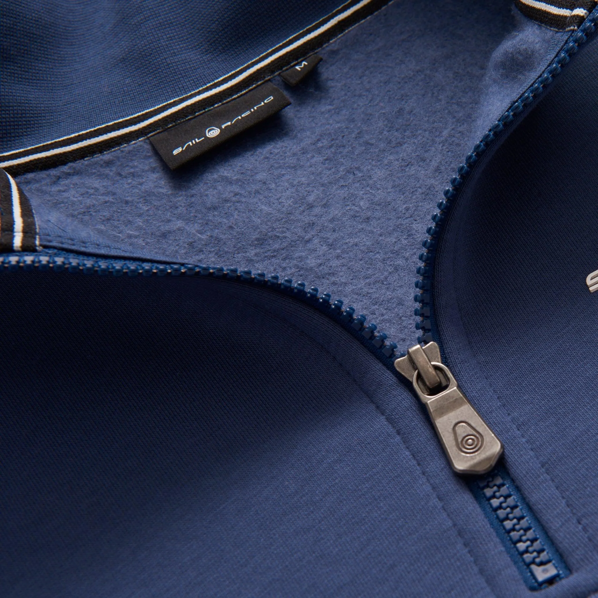 Bowman Logo Halfzip Blå - Image 3