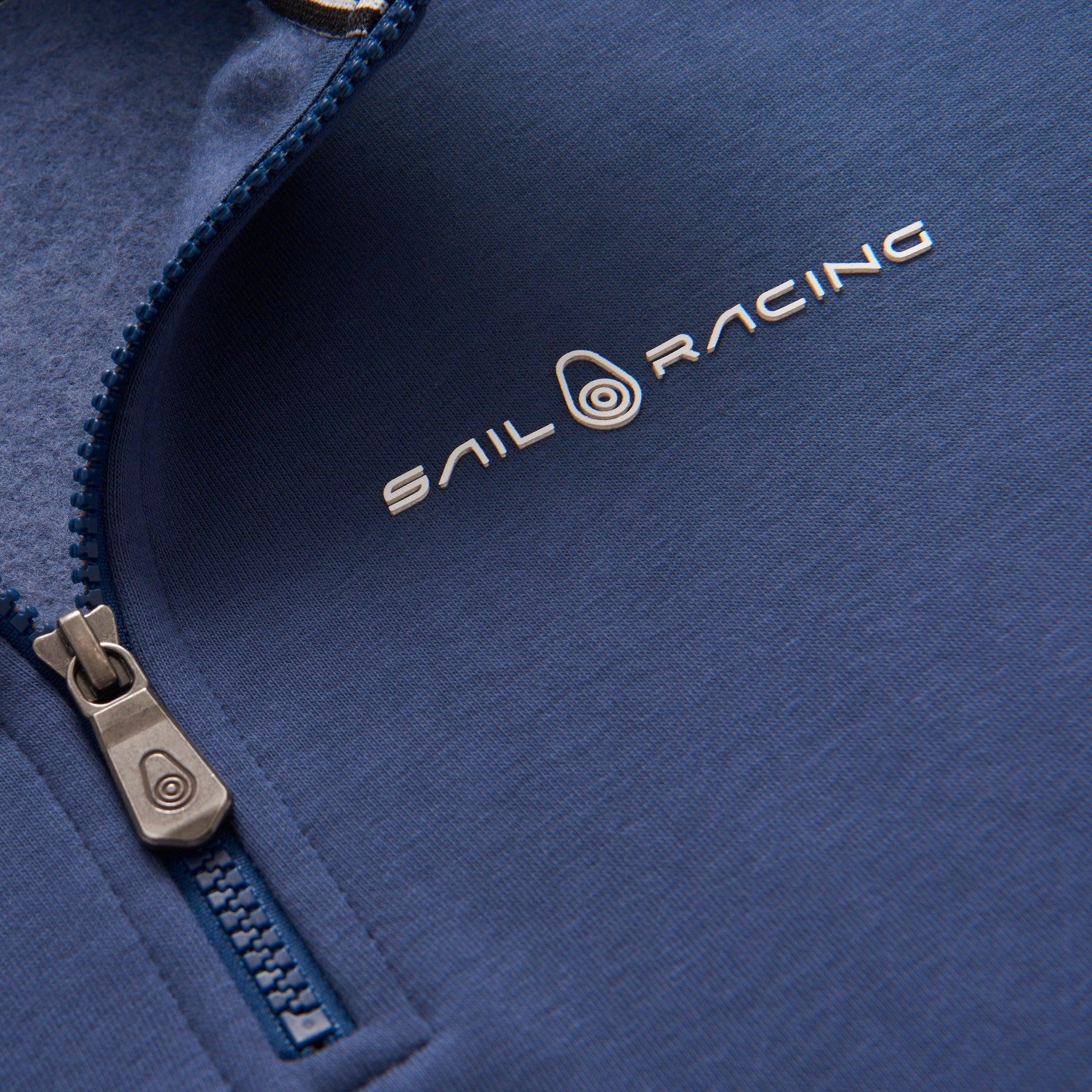 Bowman Logo Halfzip Blå - Image 4