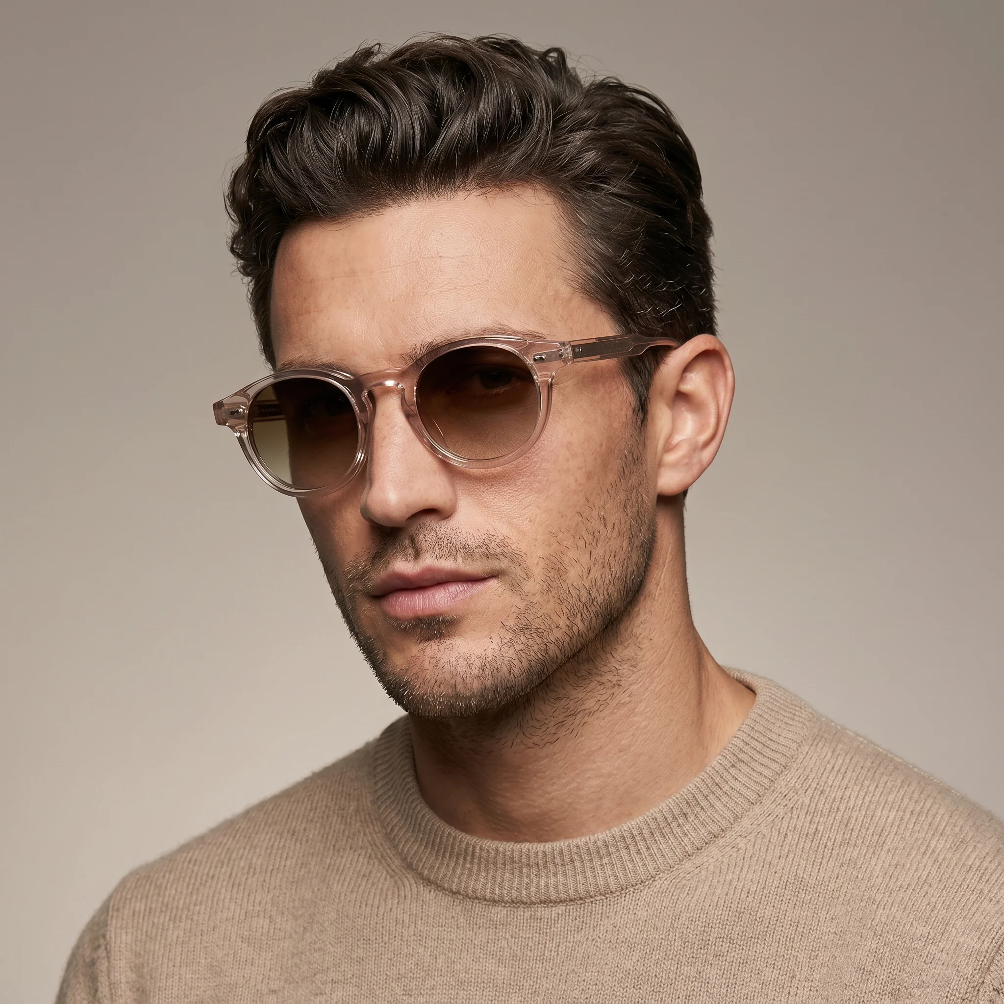 03 Sunglasses Ecru - Image 4
