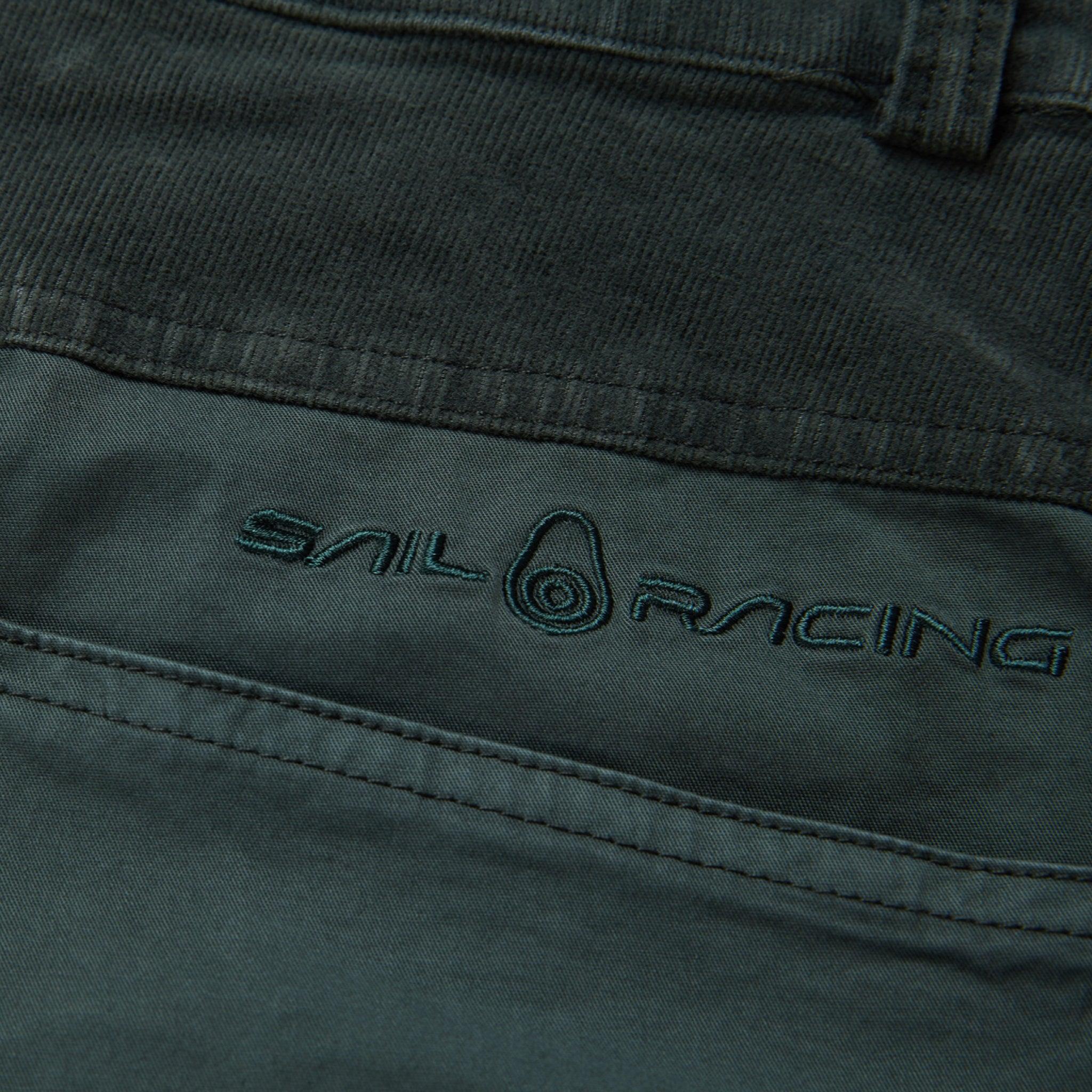 Corduroy Blocked Shorts Green - Image 7