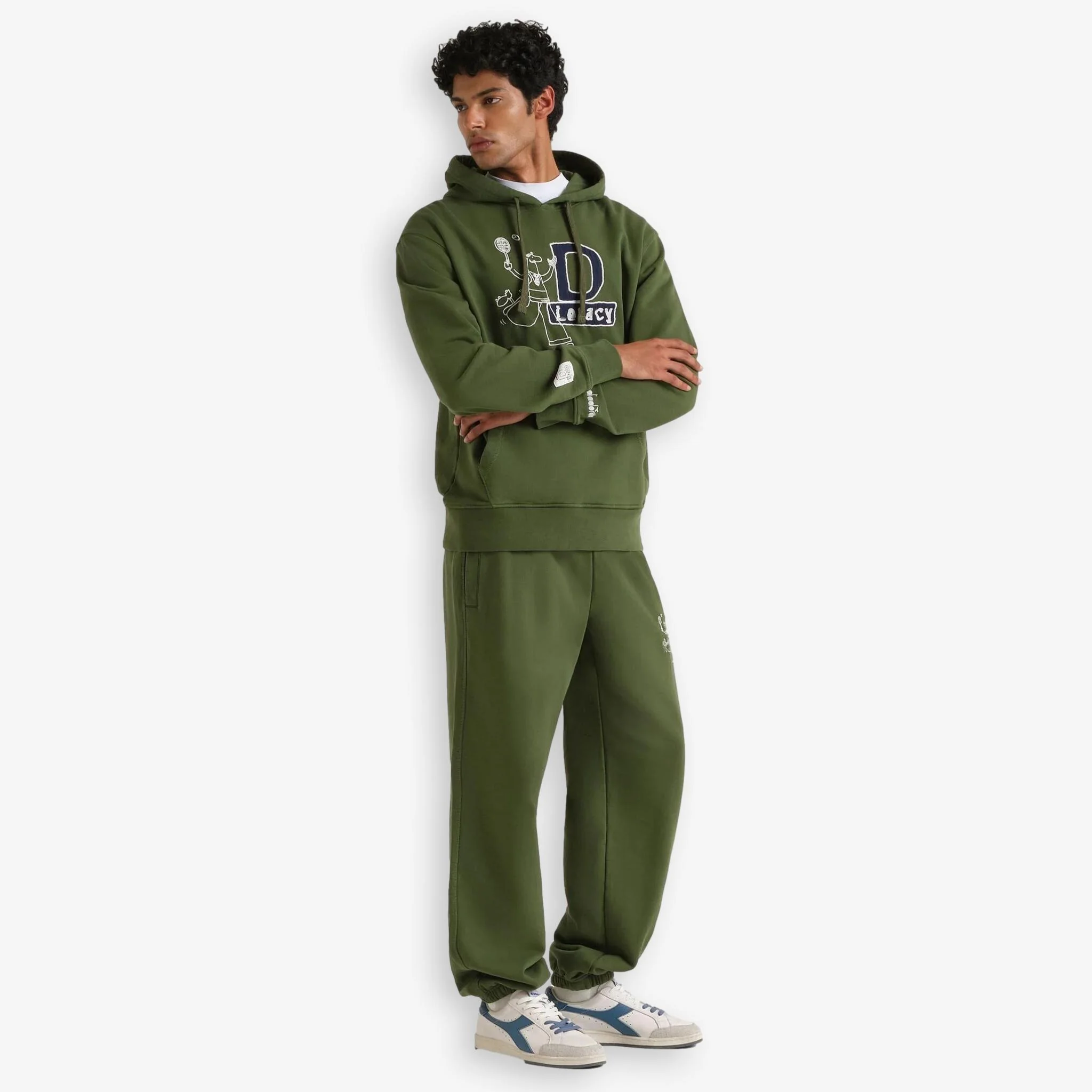 Diadora X Palmes Legacy Pants Green - Image 4