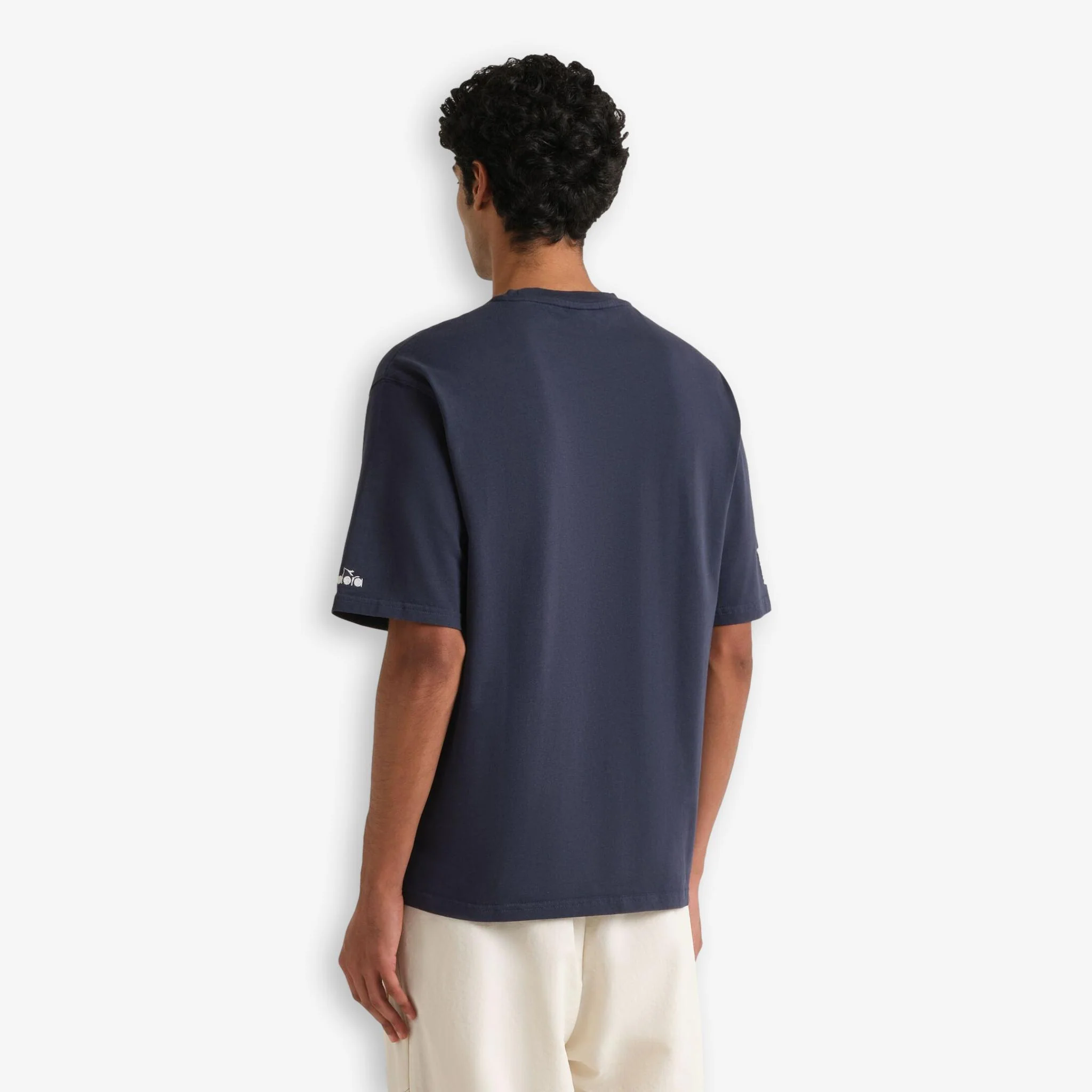 Diadora X Palmes Legacy T-shirt Blue - Image 3