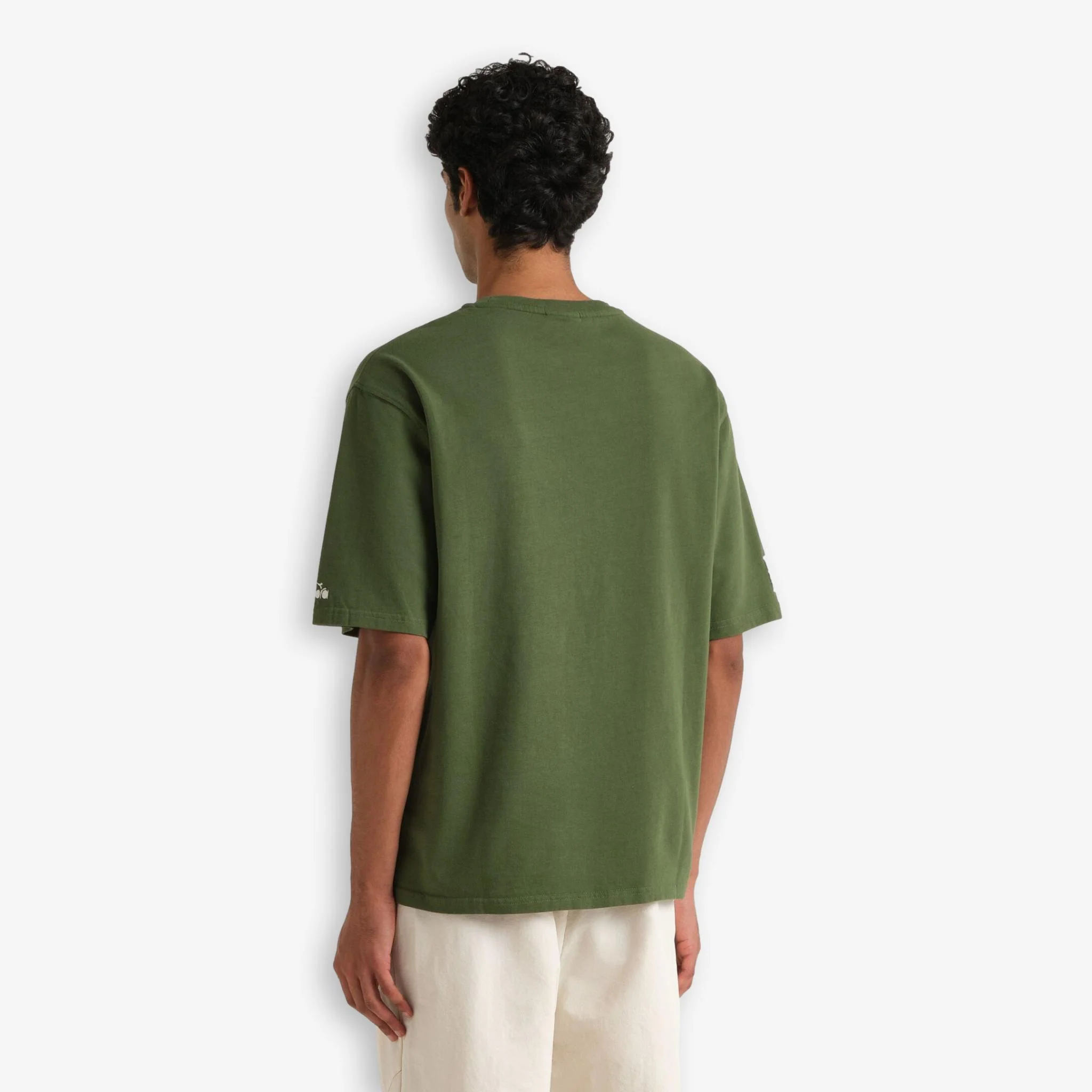 Diadora X Palmes Legacy T-shirt Green - Image 3