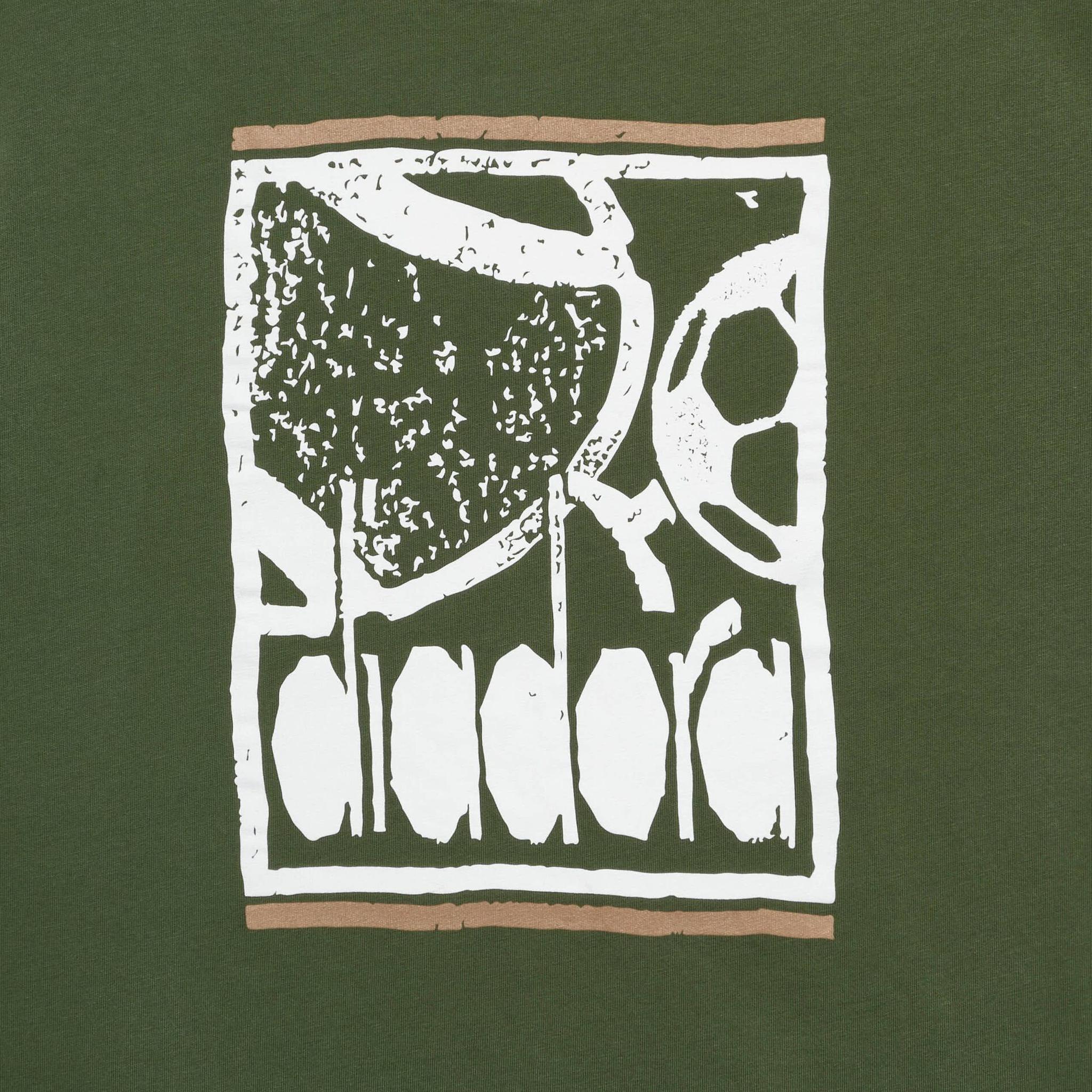 Diadora X Palmes Legacy T-shirt Green - Image 6