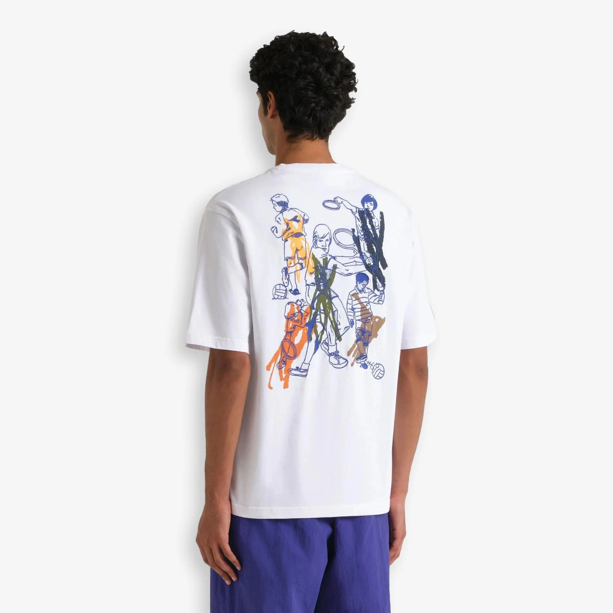 Diadora X Plames Legacy T-shirt White - Image 3
