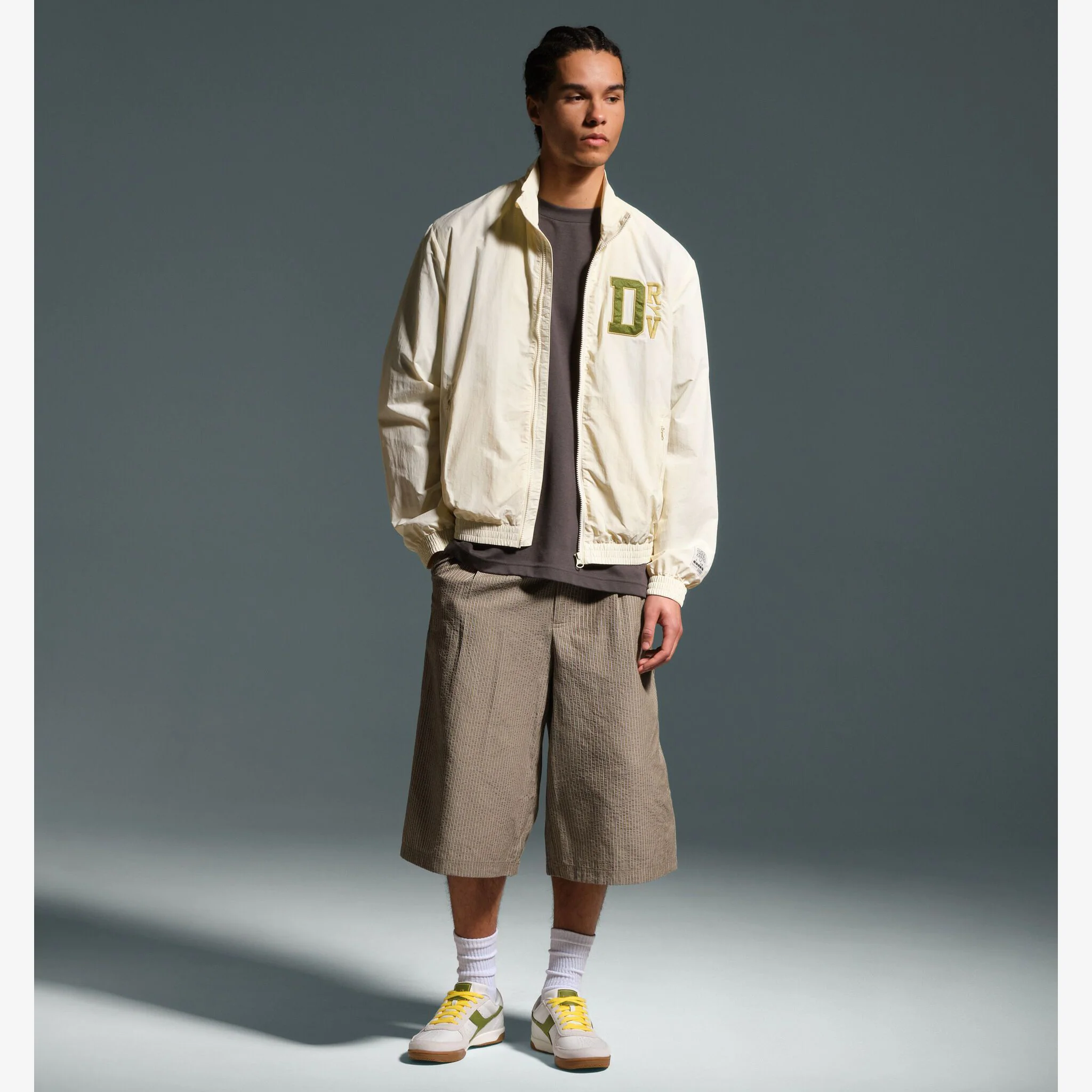 Run Valley Track Jacket Offwhite - Image 4