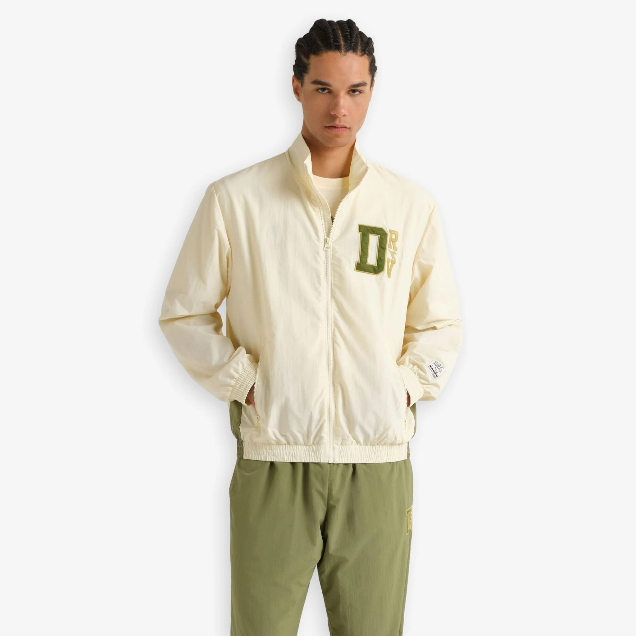 Run Valley Track Jacket Offwhite - Image 5