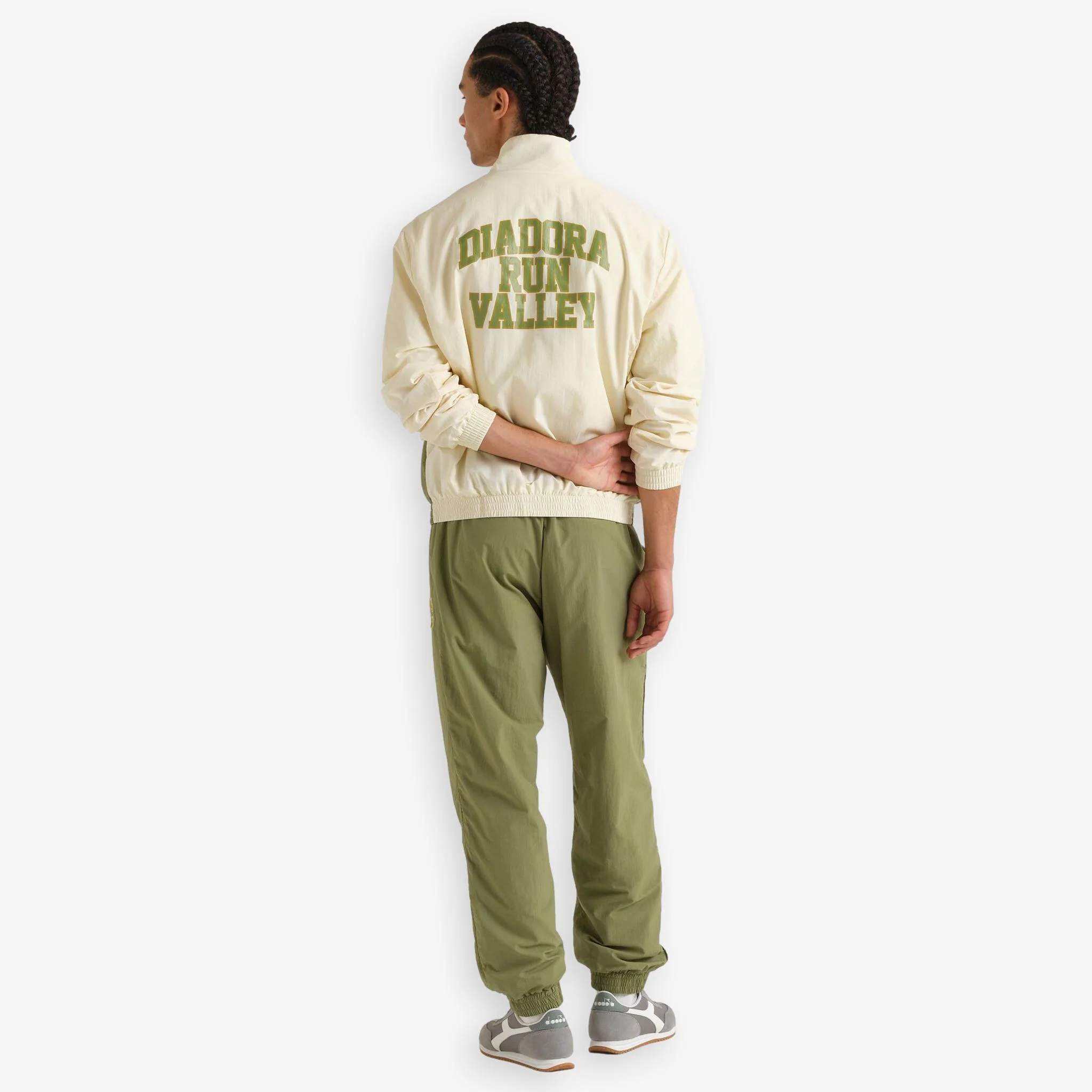 Run Valley Track Jacket Offwhite - Image 6