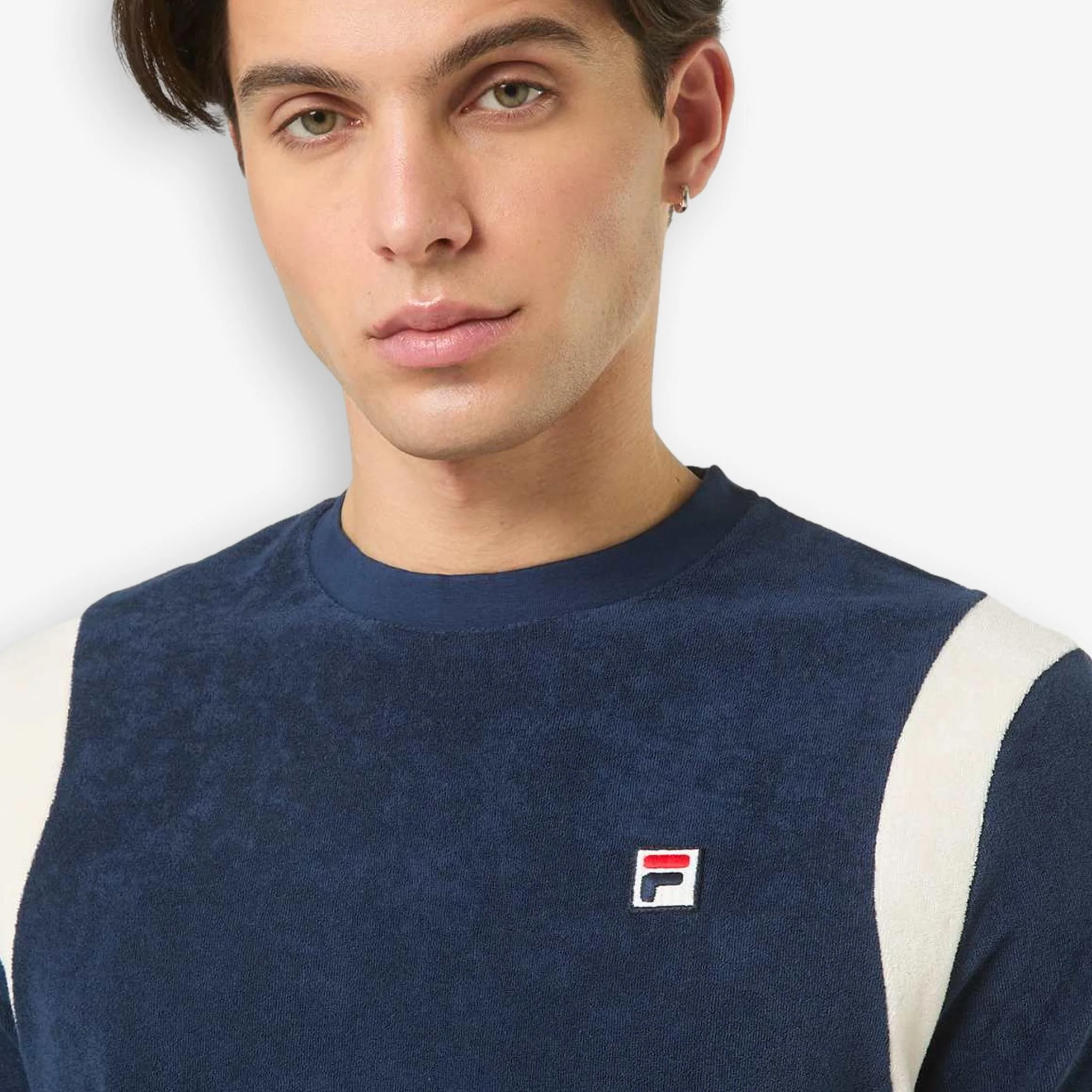 Empoli Cotton Terry T-Shirt Blue - Image 6