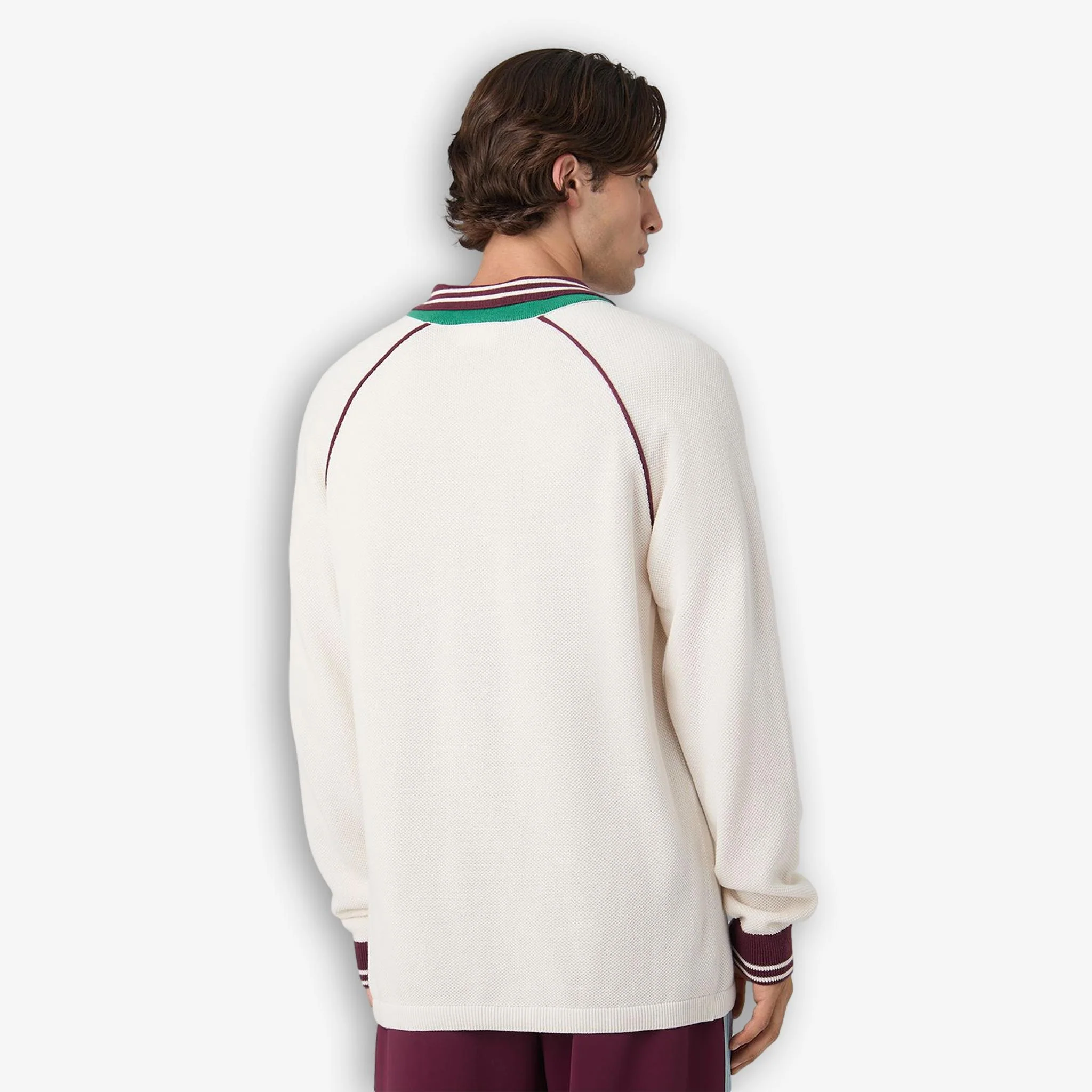 Molinazzo Knit Polo Sweater Offwhite - Image 3