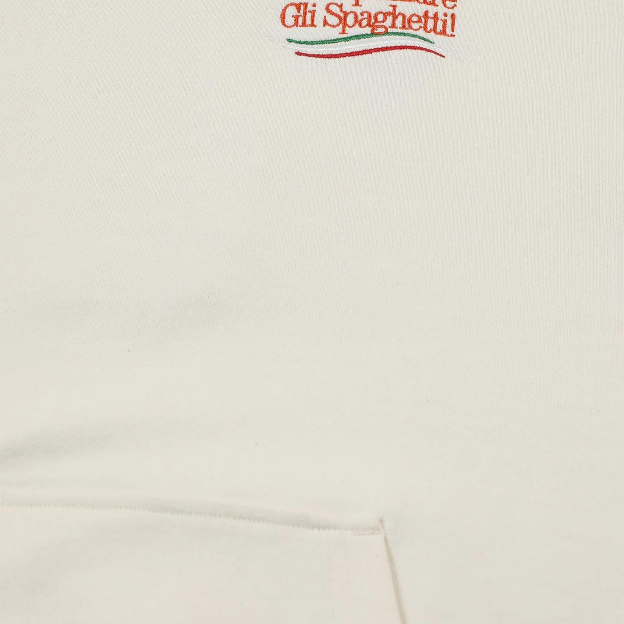 Navigli Pasta Graphic Hoodie Offwhite - Image 7