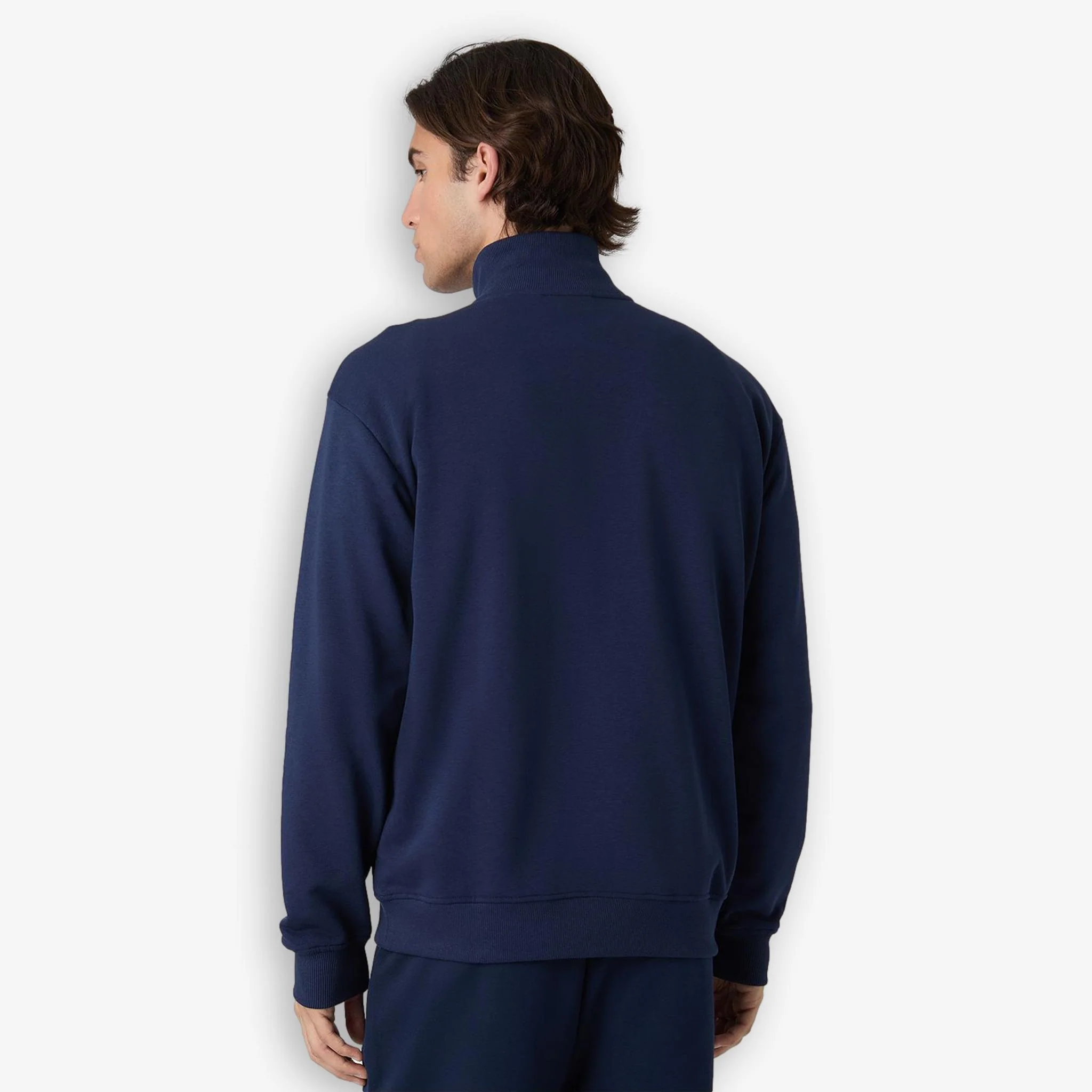 Parella Loose Half Zip Sweater Blue - Image 3