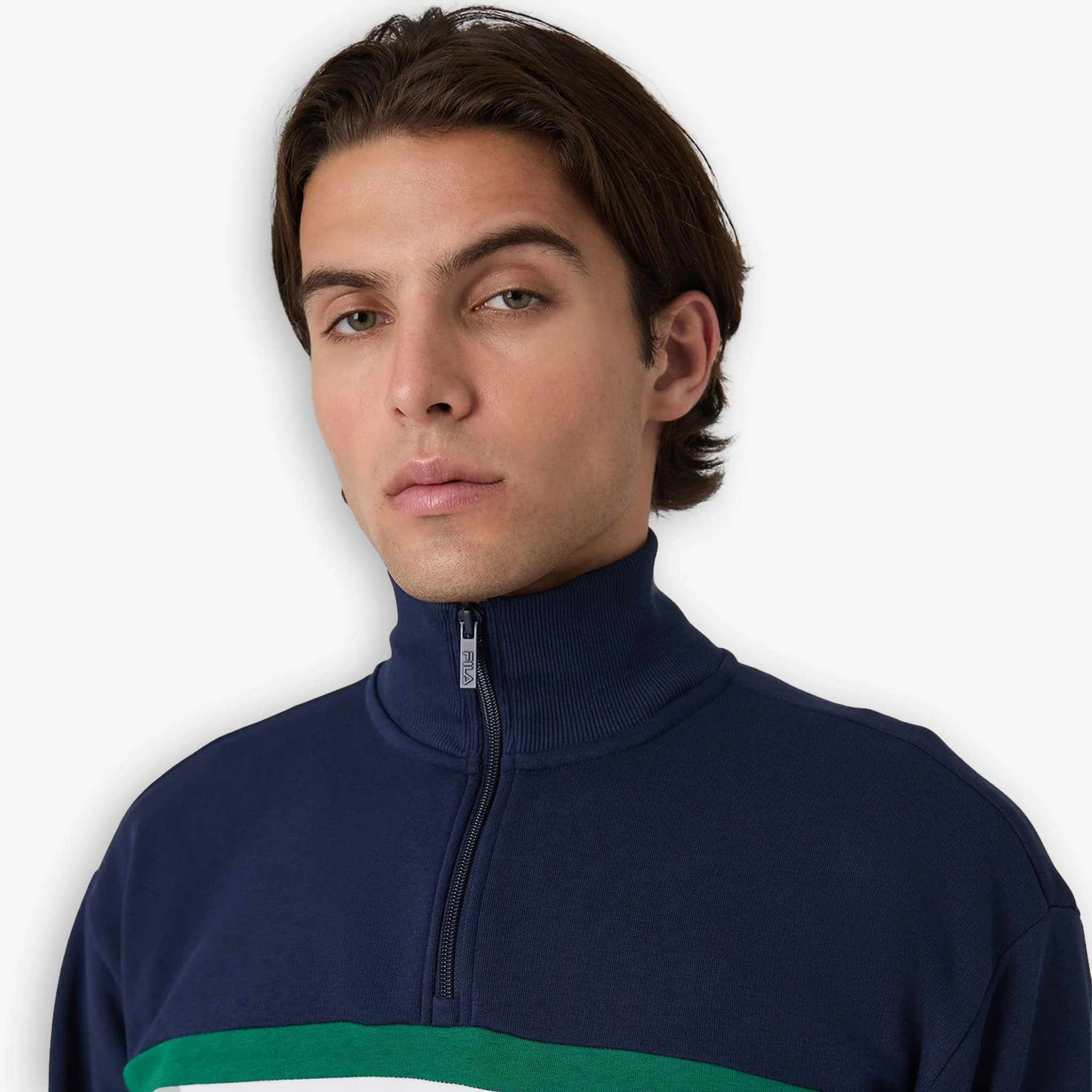 Parella Loose Half Zip Sweater Blue - Image 5