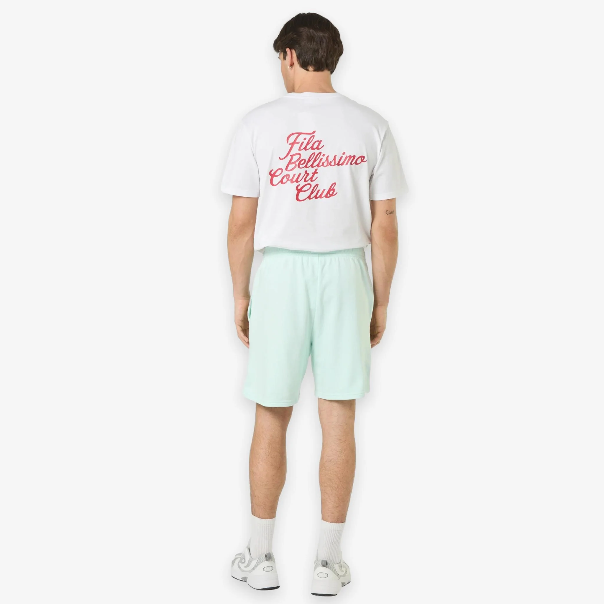 Villa Graphic Shorts Green - Image 3