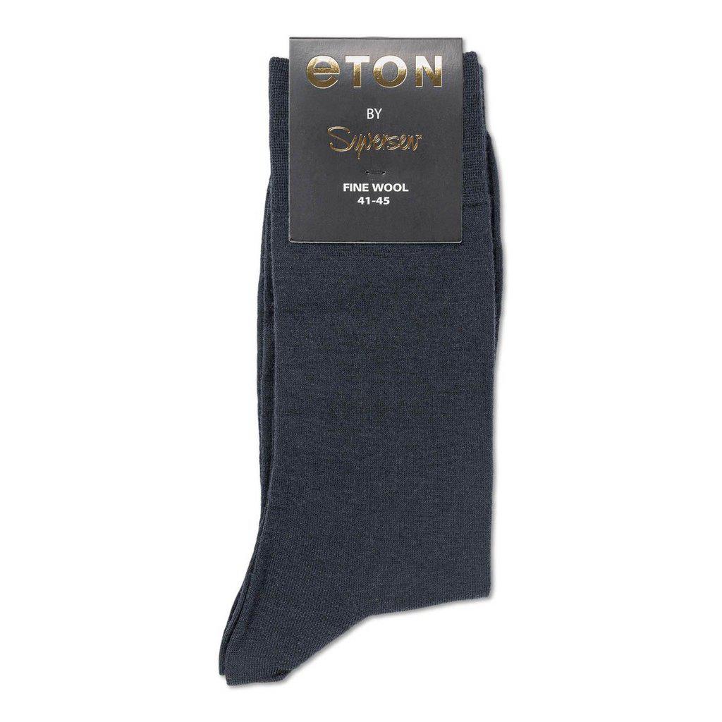 Fine Wool Plain Dark Blue - Image 3