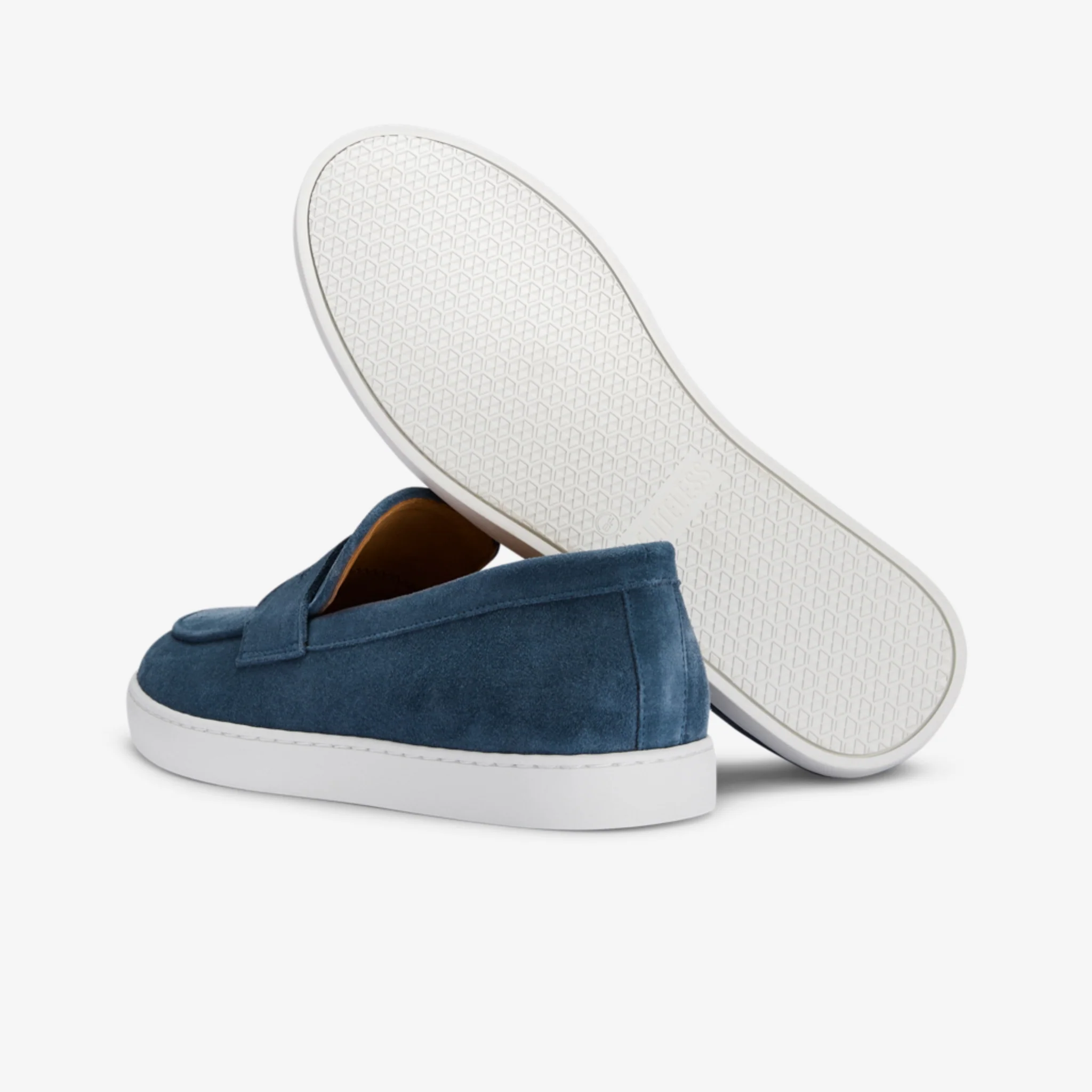Penny Sneaker Suede Jeans Blue - Image 3