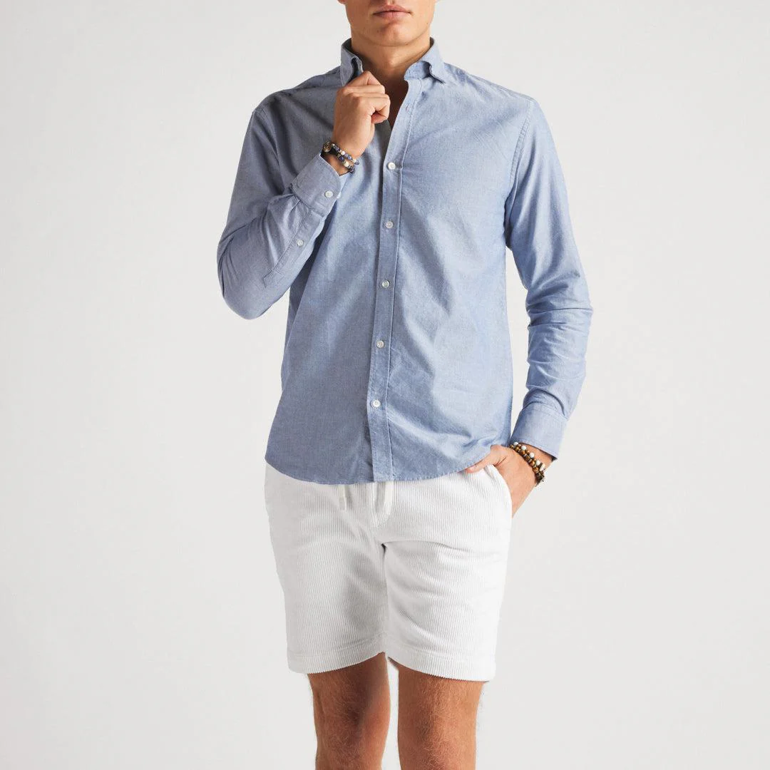 Cord Shorts White - Image 4