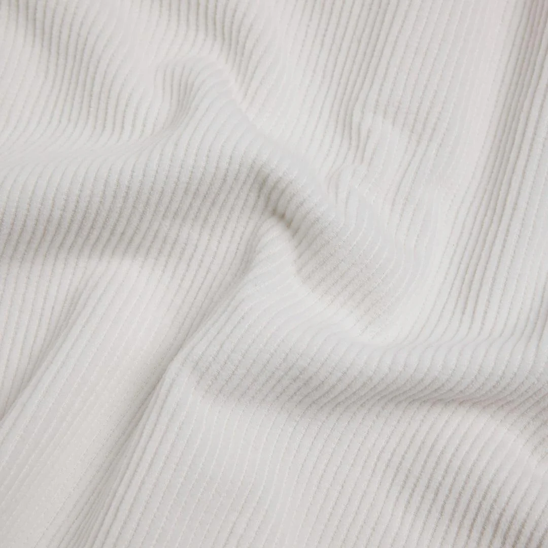 Corduroy Overshirt White - Image 6