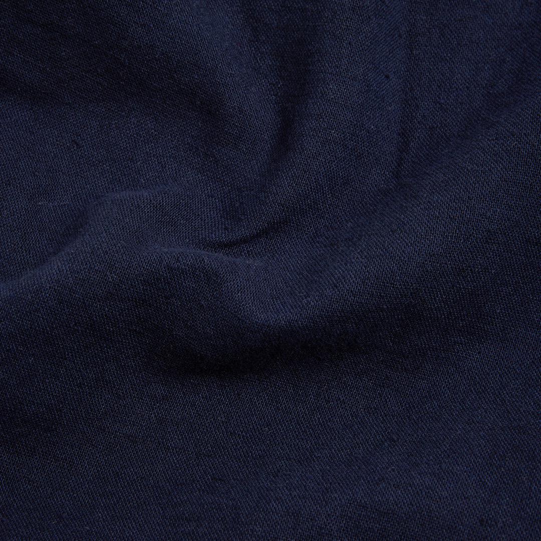 Cotton/Linen Shorts Navy - Image 6