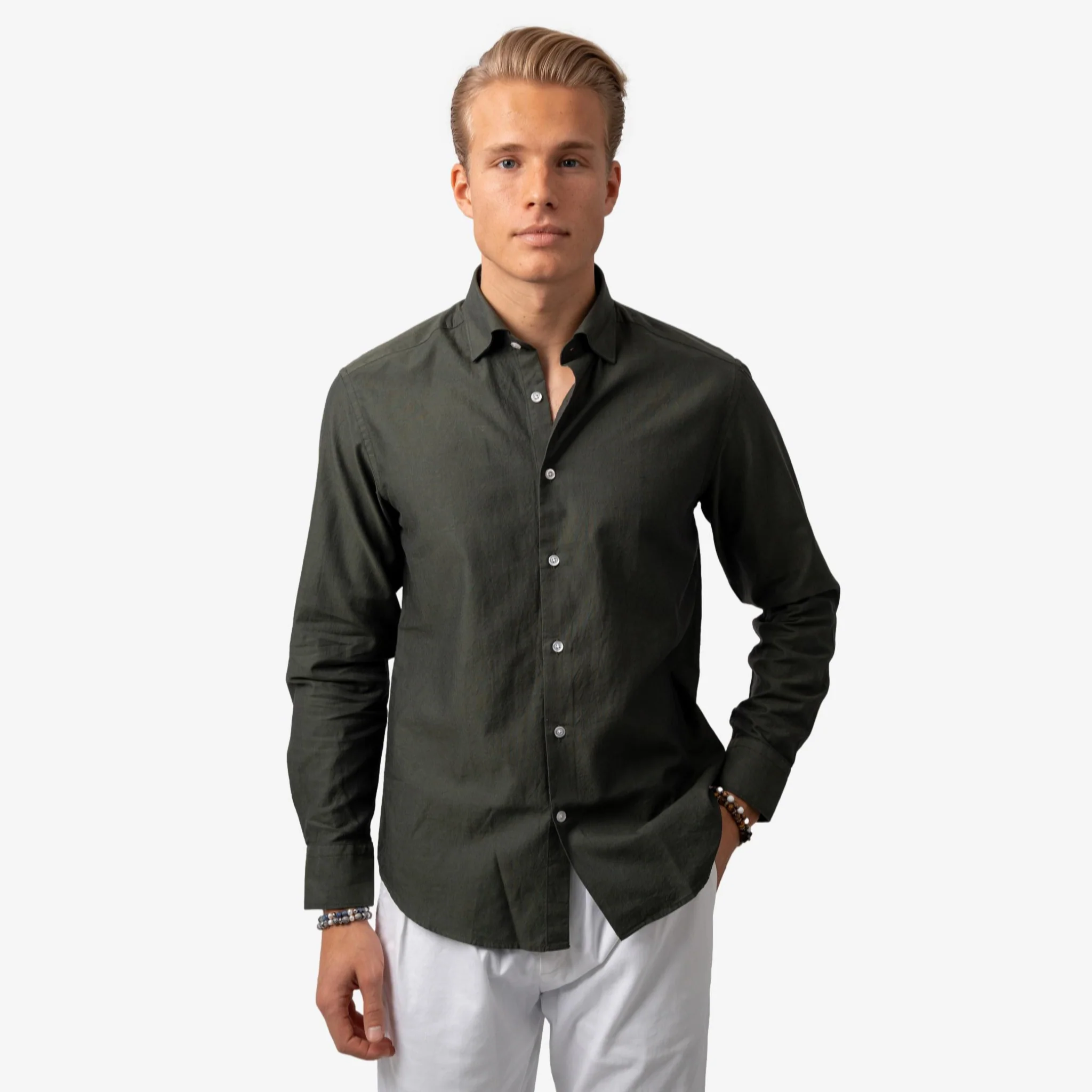 Oxford Shirt Green