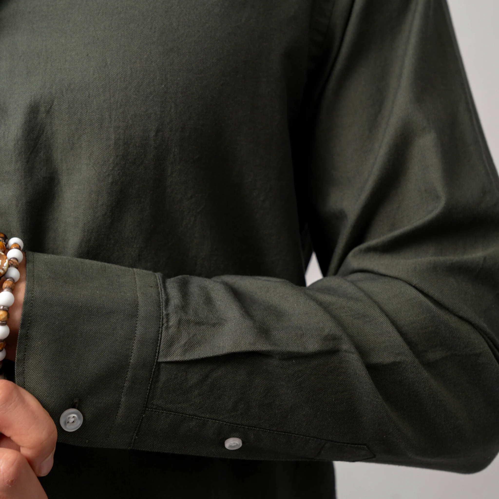Oxford Shirt Green - Image 6