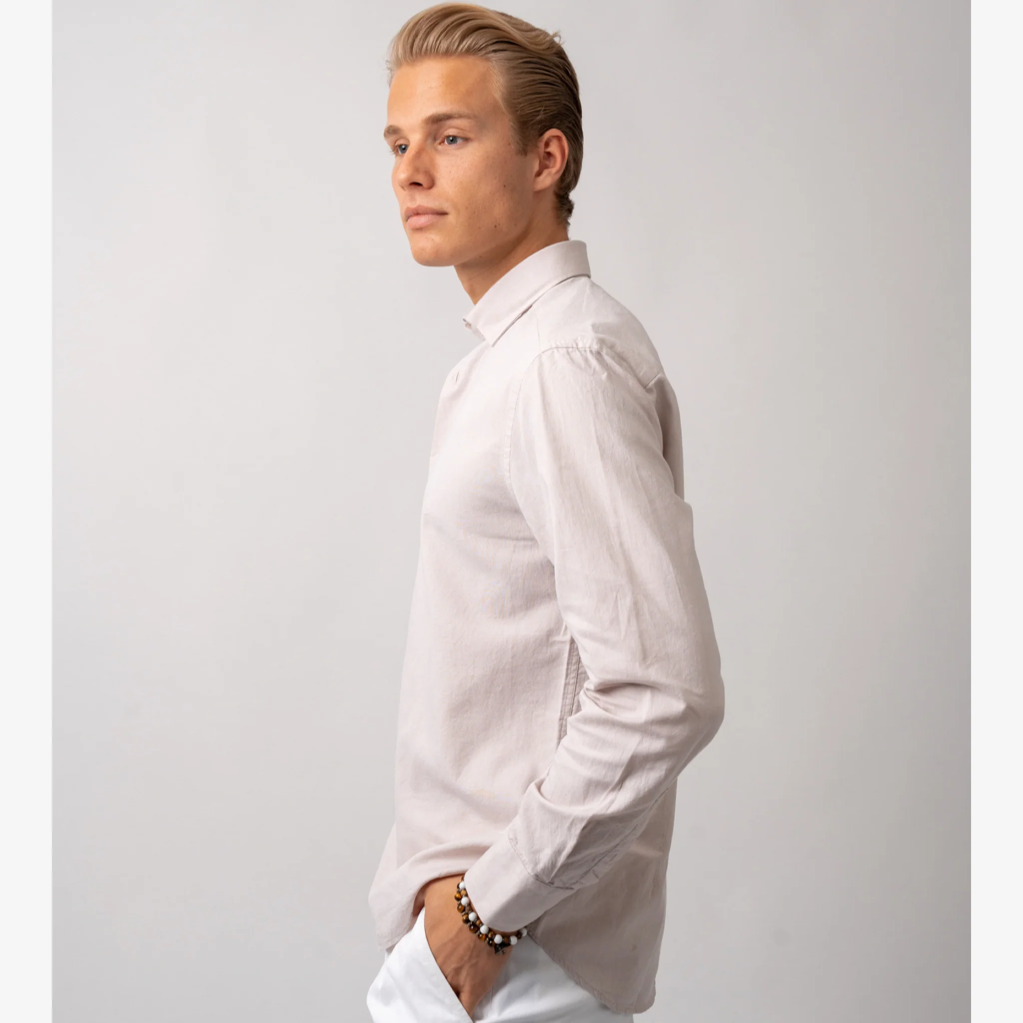 Oxford Shirt Sand - Image 2