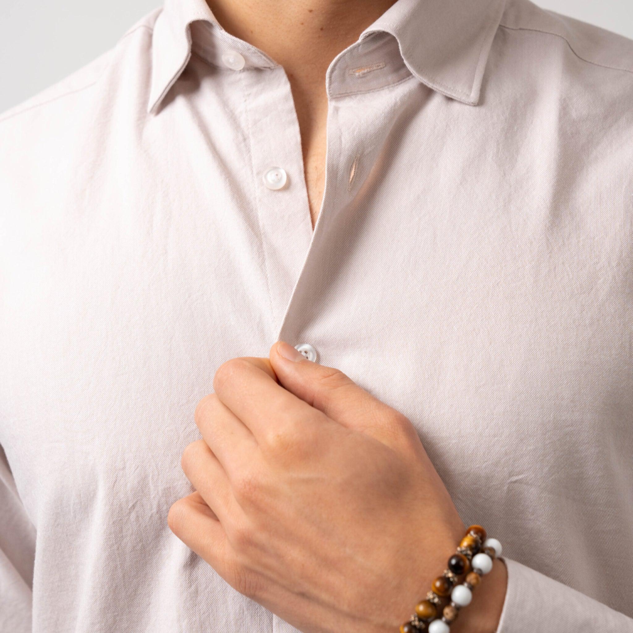 Oxford Shirt Sand - Image 5