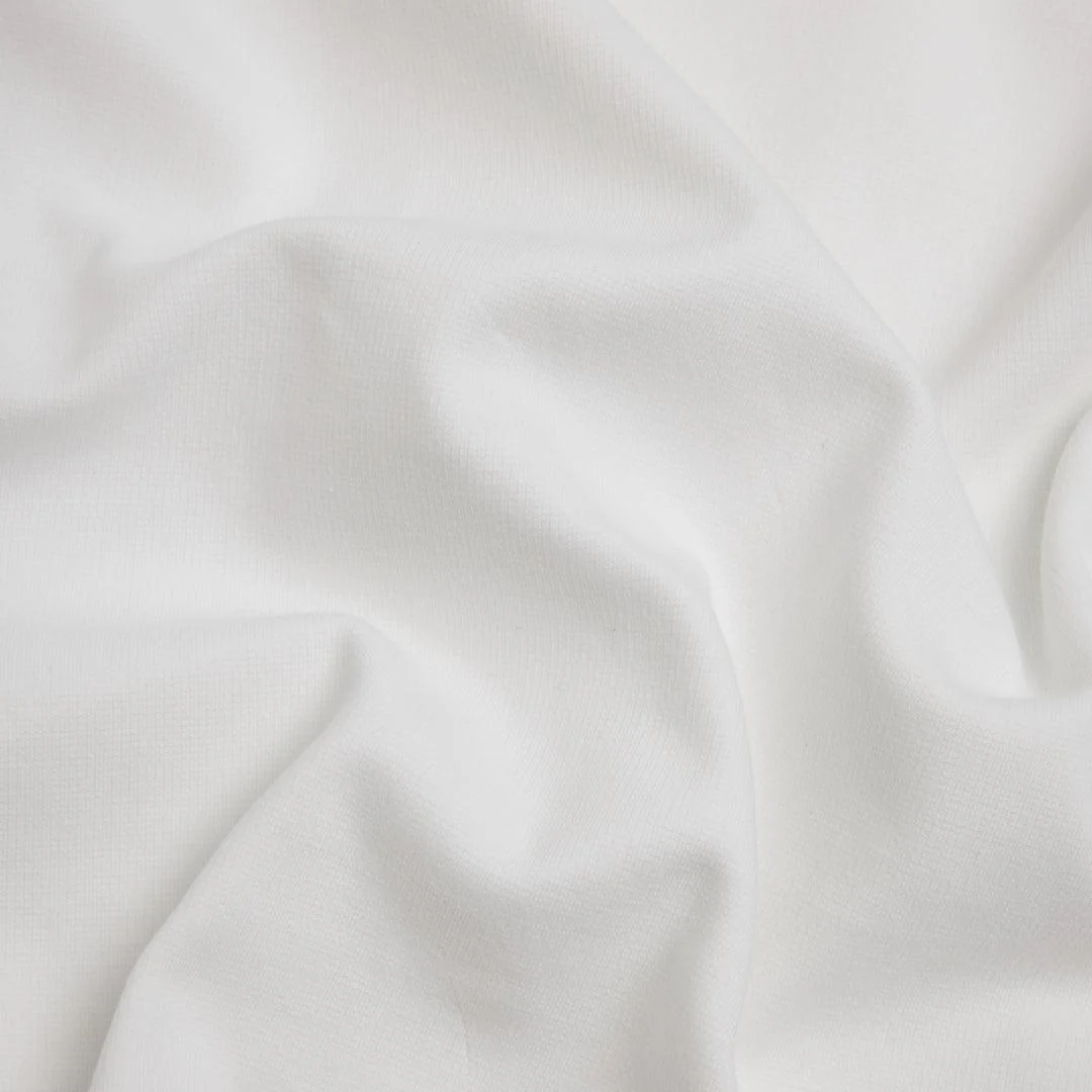 Zip Polo Long Sleeve White - Image 6