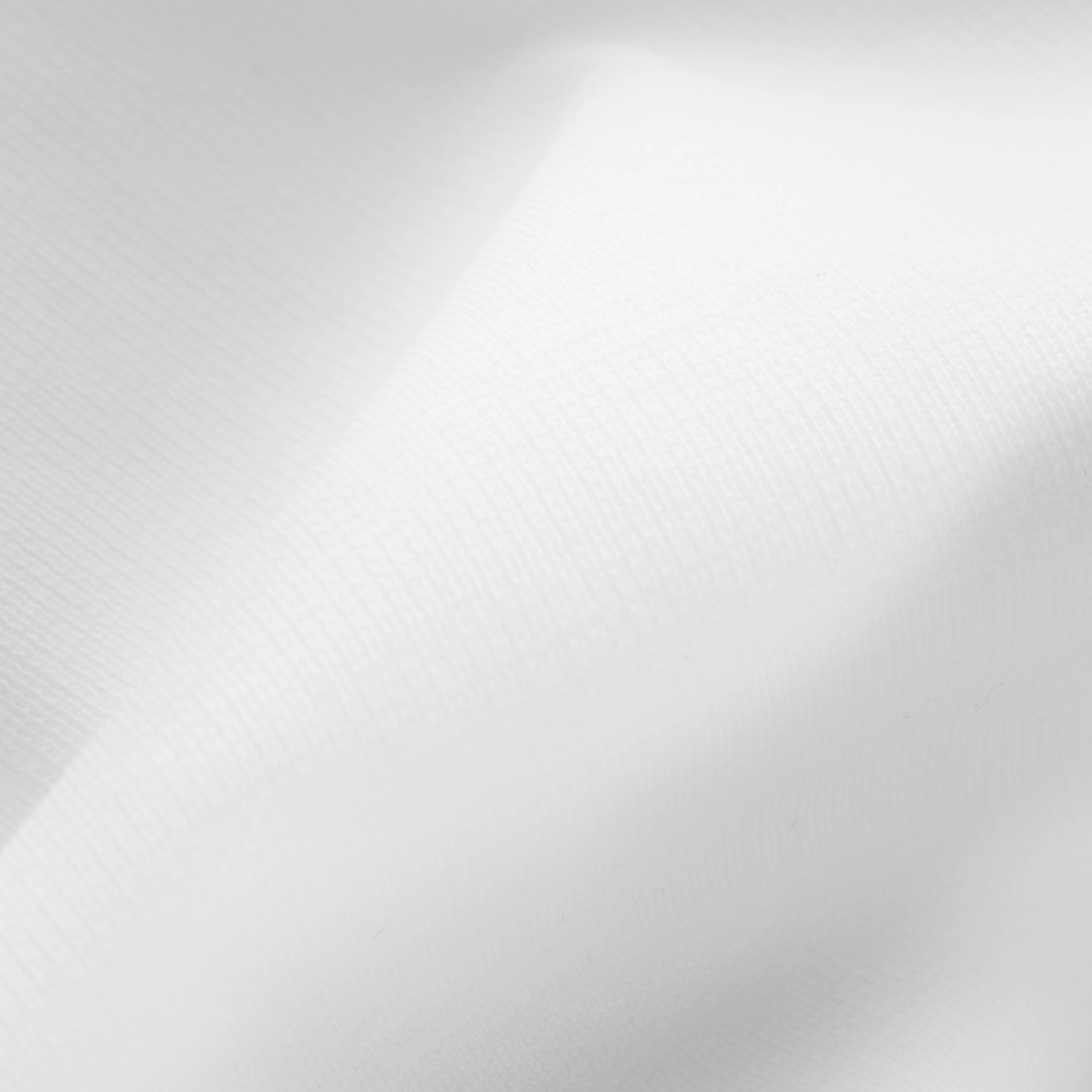 Jersey Zip Polo Short Sleeve White - Image 4