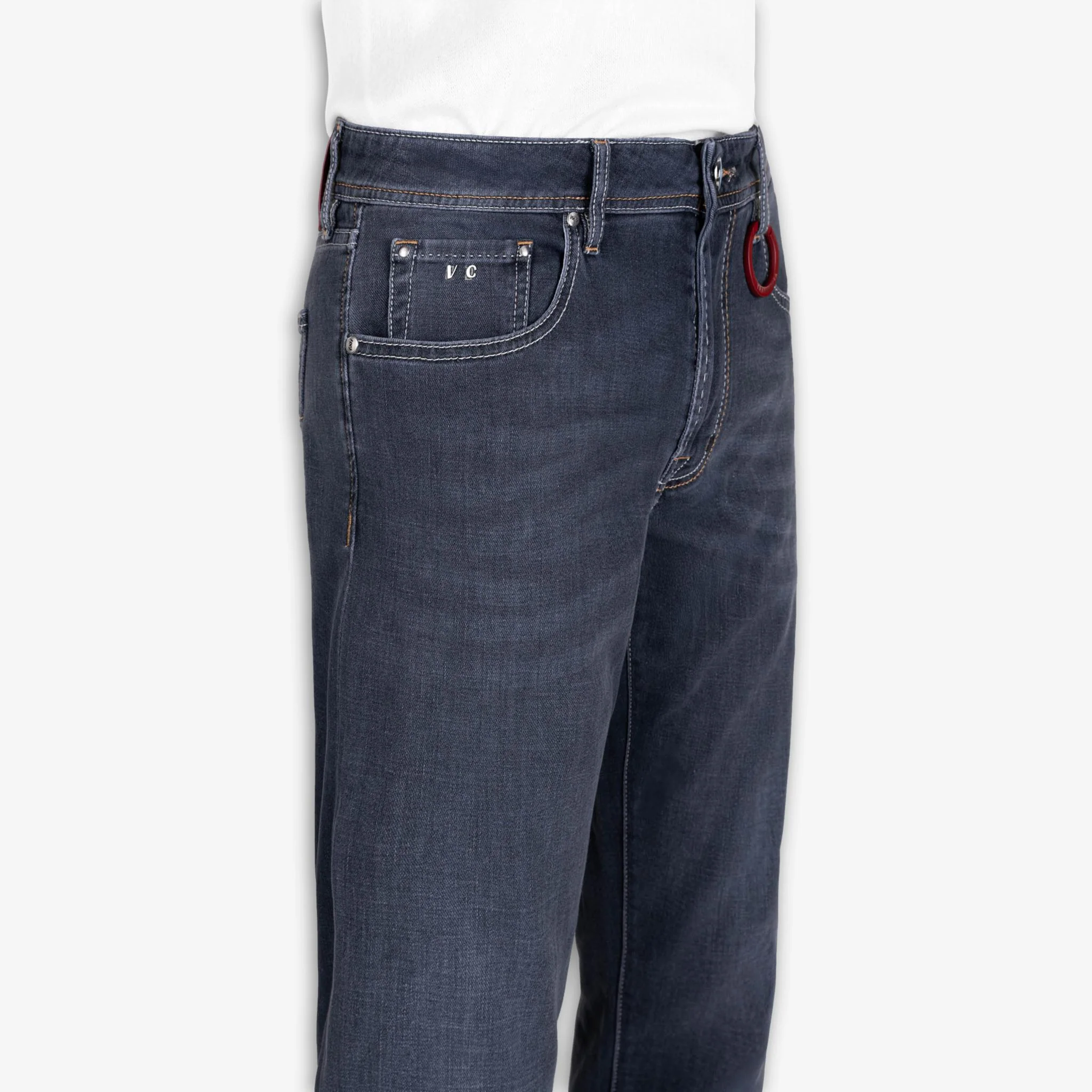 Michelangelo Jeans Superlight Grey - Image 5