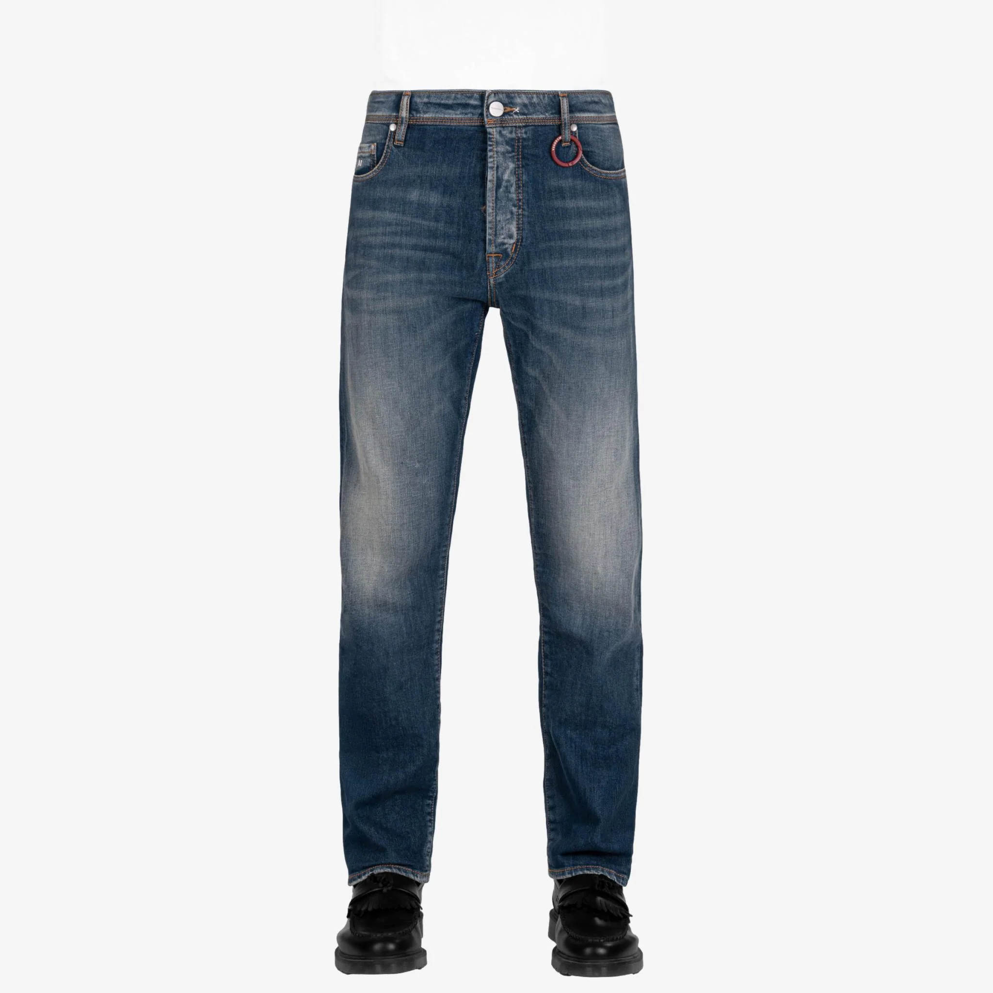 Michelangelo Jeans Vintage Medium Blue - Image 2