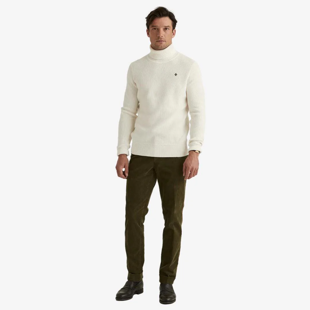 Bernard Cotton Roller Neck Offwhite - Image 5