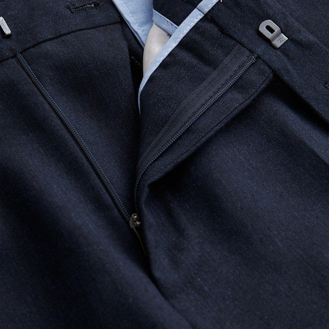 Bobby Linen Suit Trousers Navy - Image 6