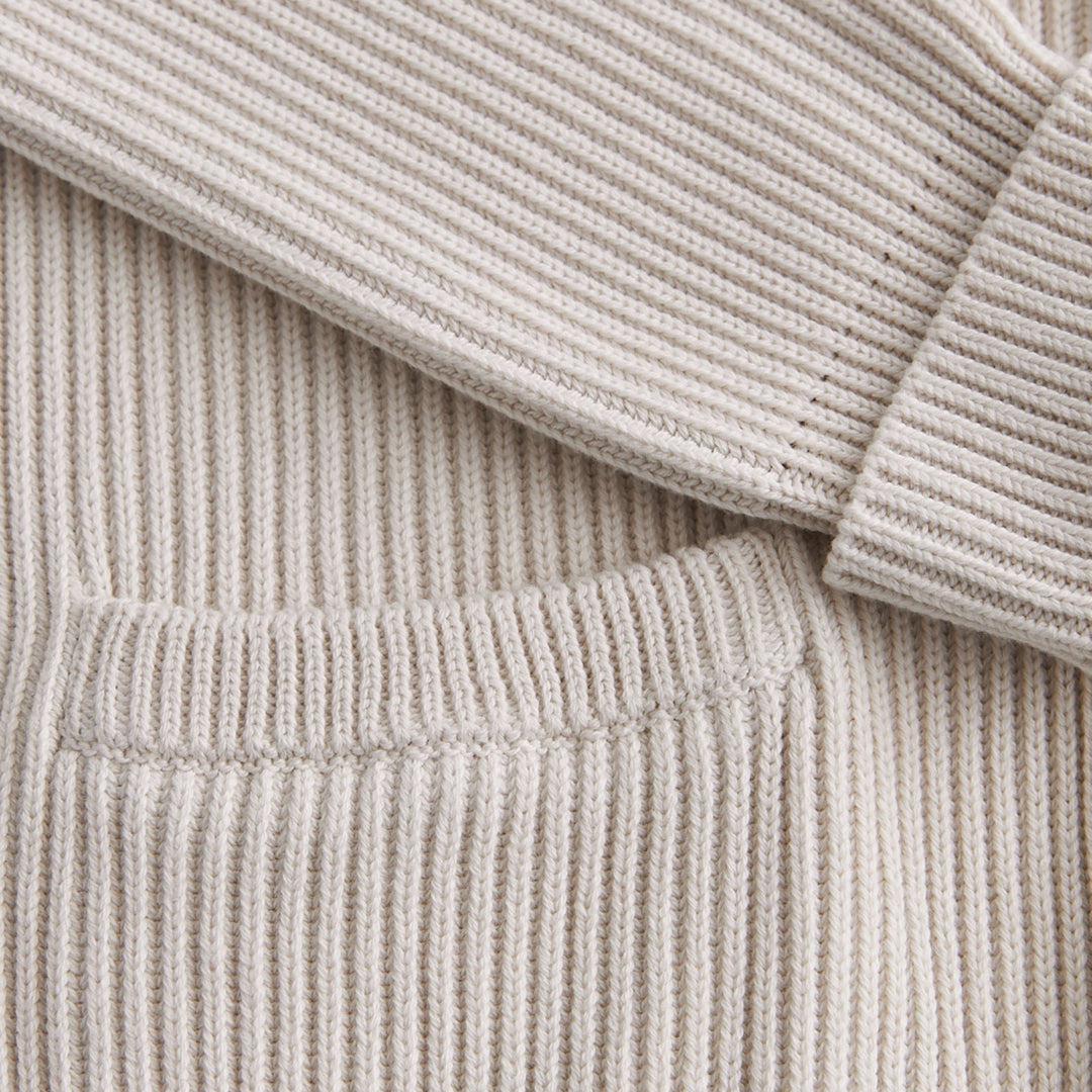 Brayden Shawl Cardigan Offwhite - Image 7