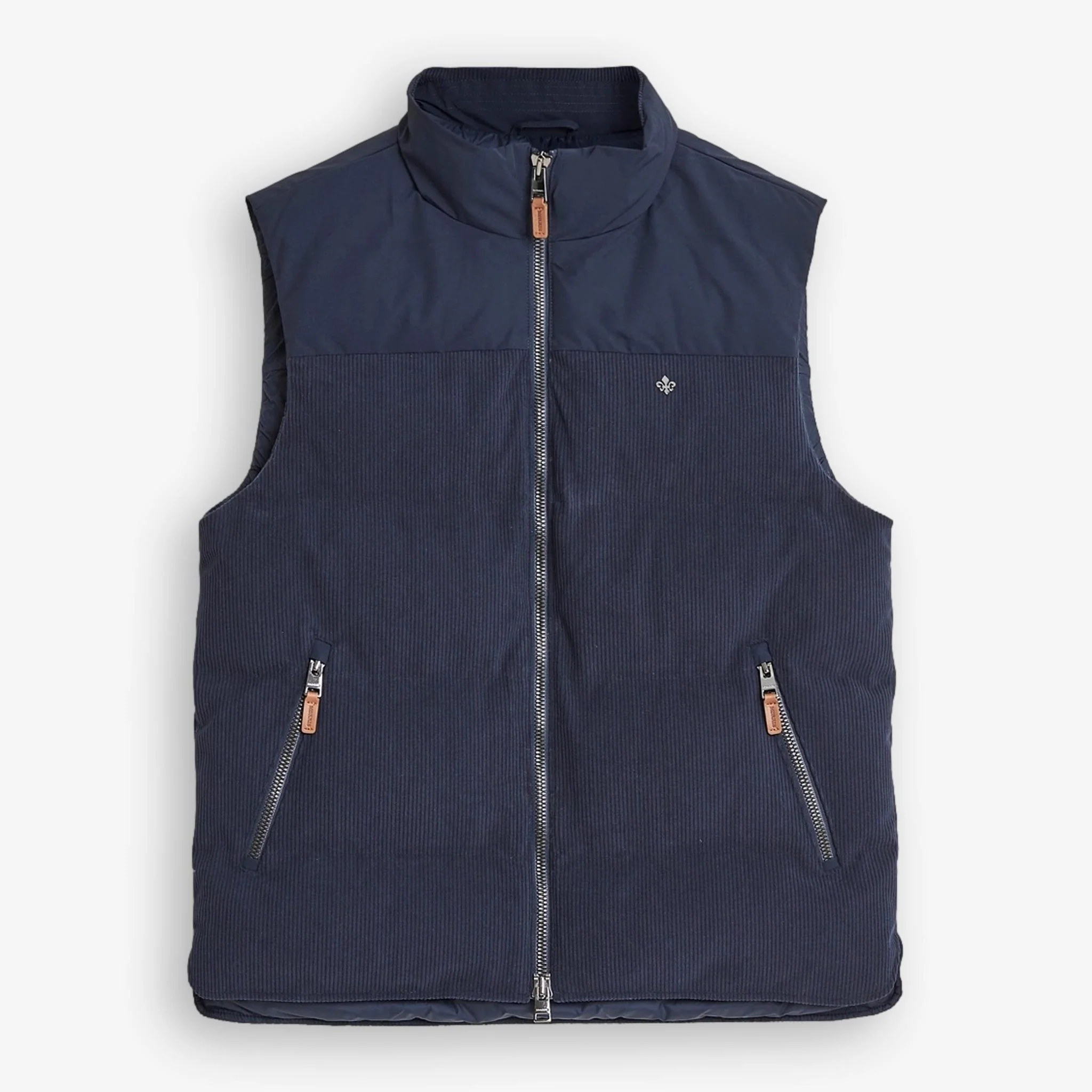 Catton Puffer Vest Navy