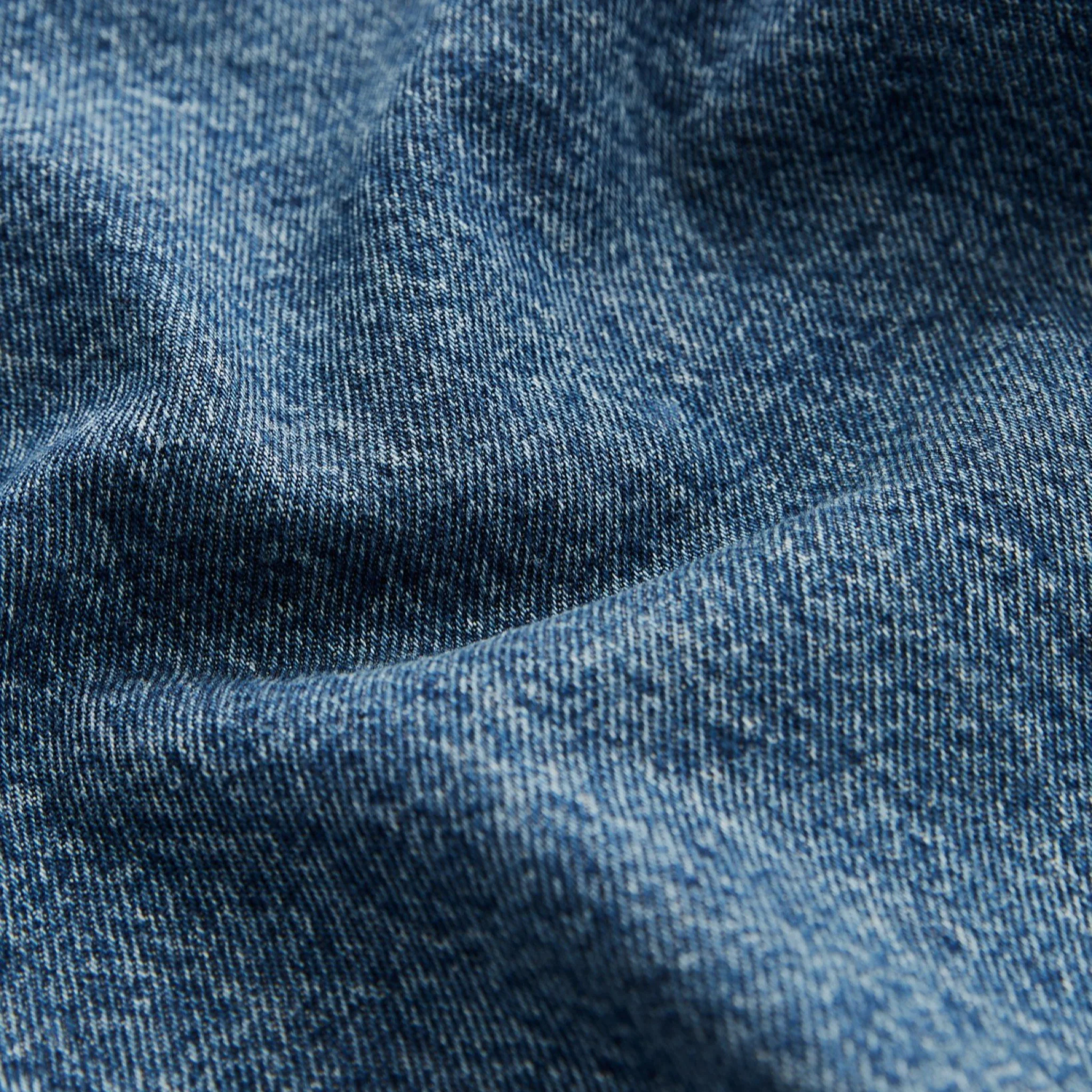 Denim Shirt Jacket Blue - Image 8