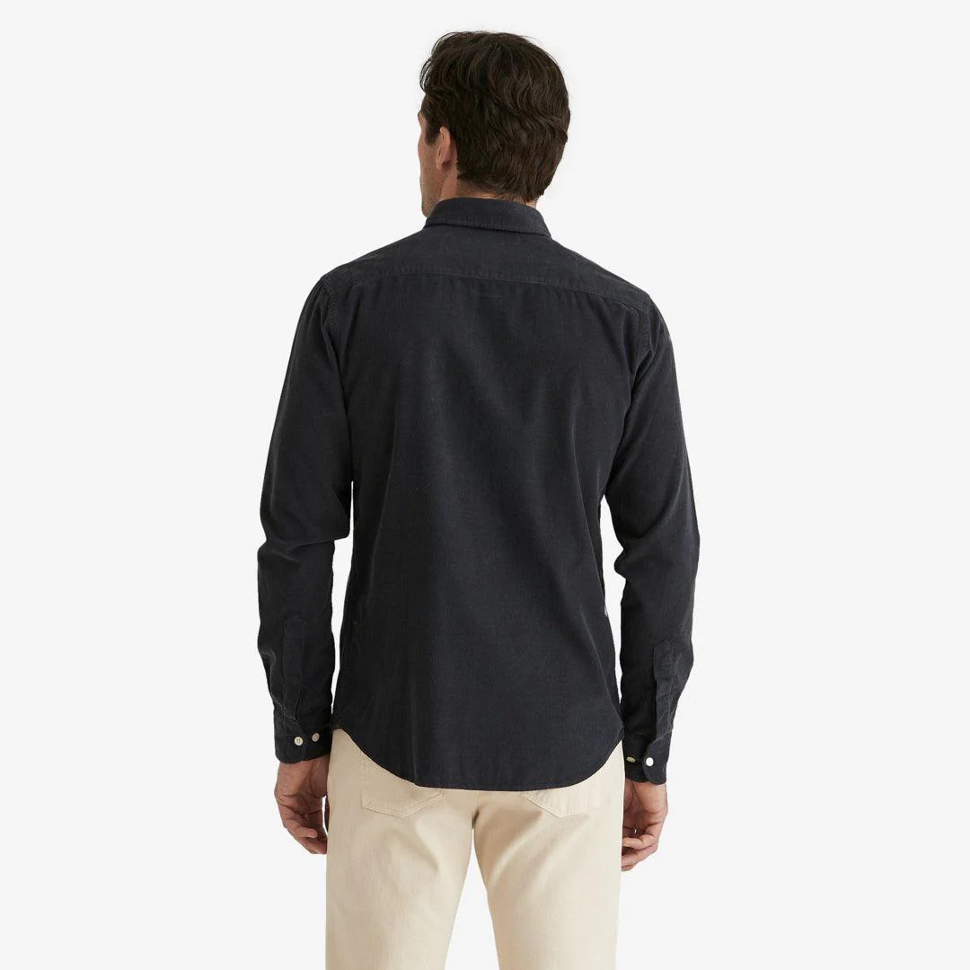 Douglas Corduroy Shirt Blue - Image 3