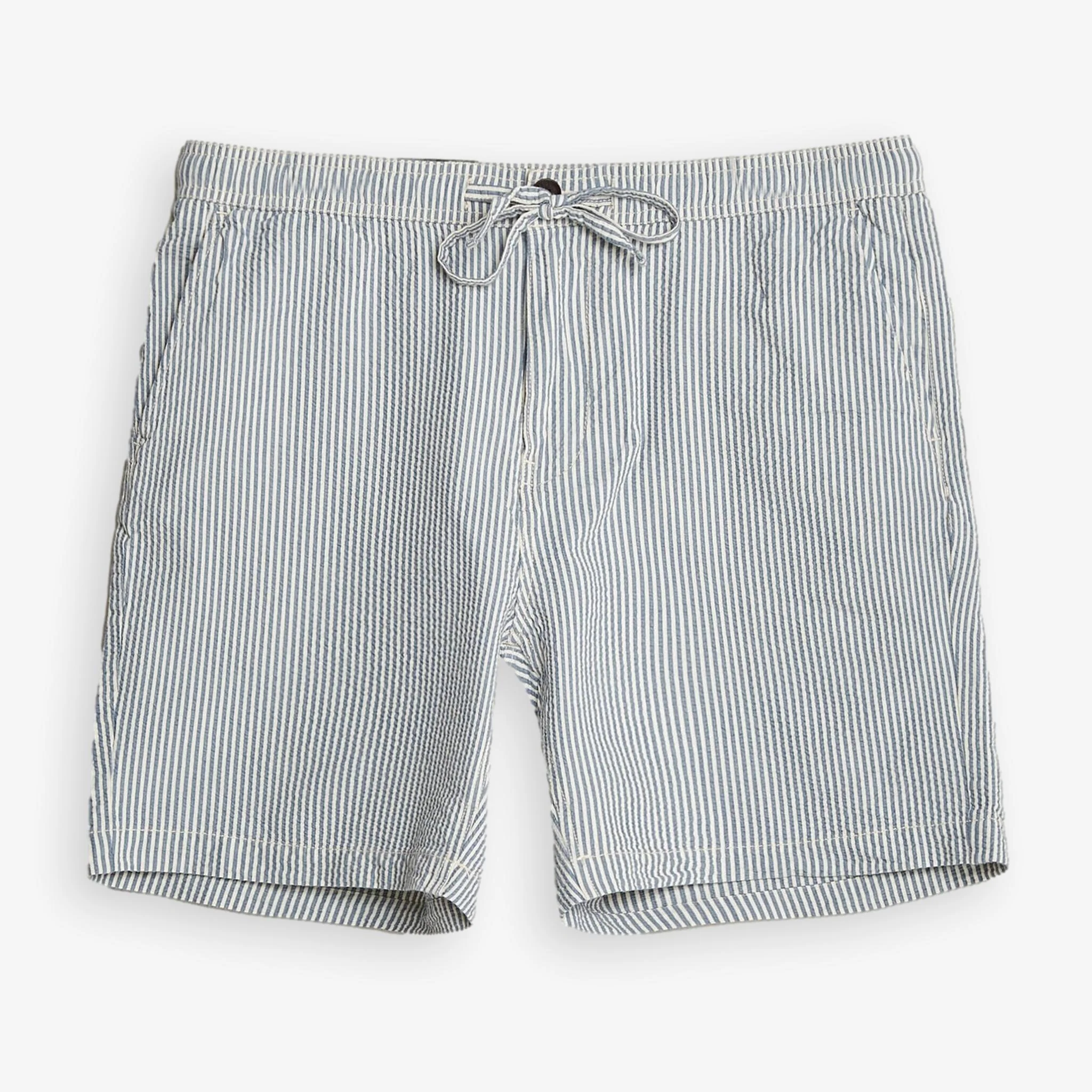 Fenix Seersucker Shorts Blue